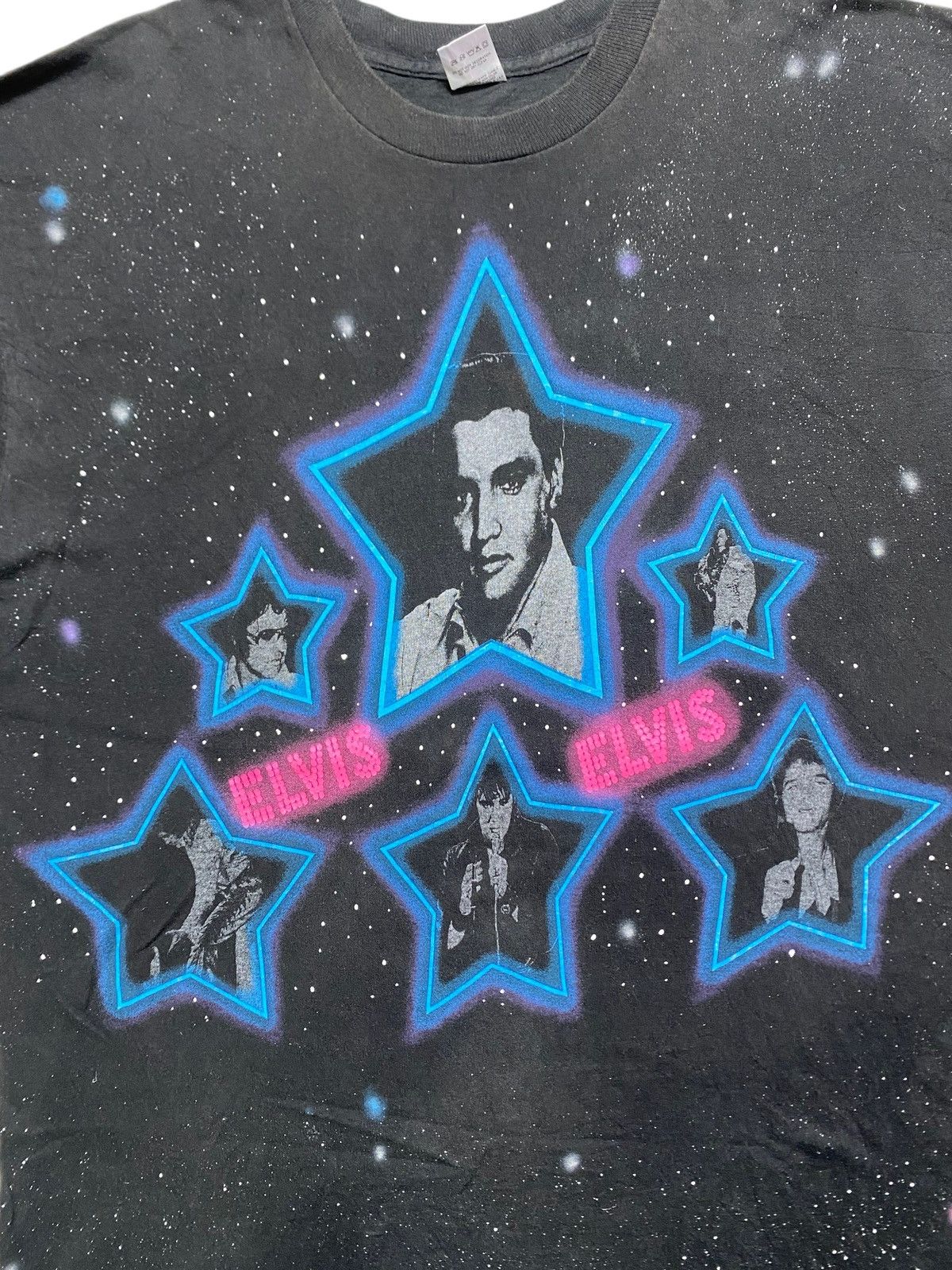 Vintage VINTAGE TSHIRT ELVIS PRESLEY RAPTEE DESIGN Size US XL / EU 56 / 4 - 7 Thumbnail