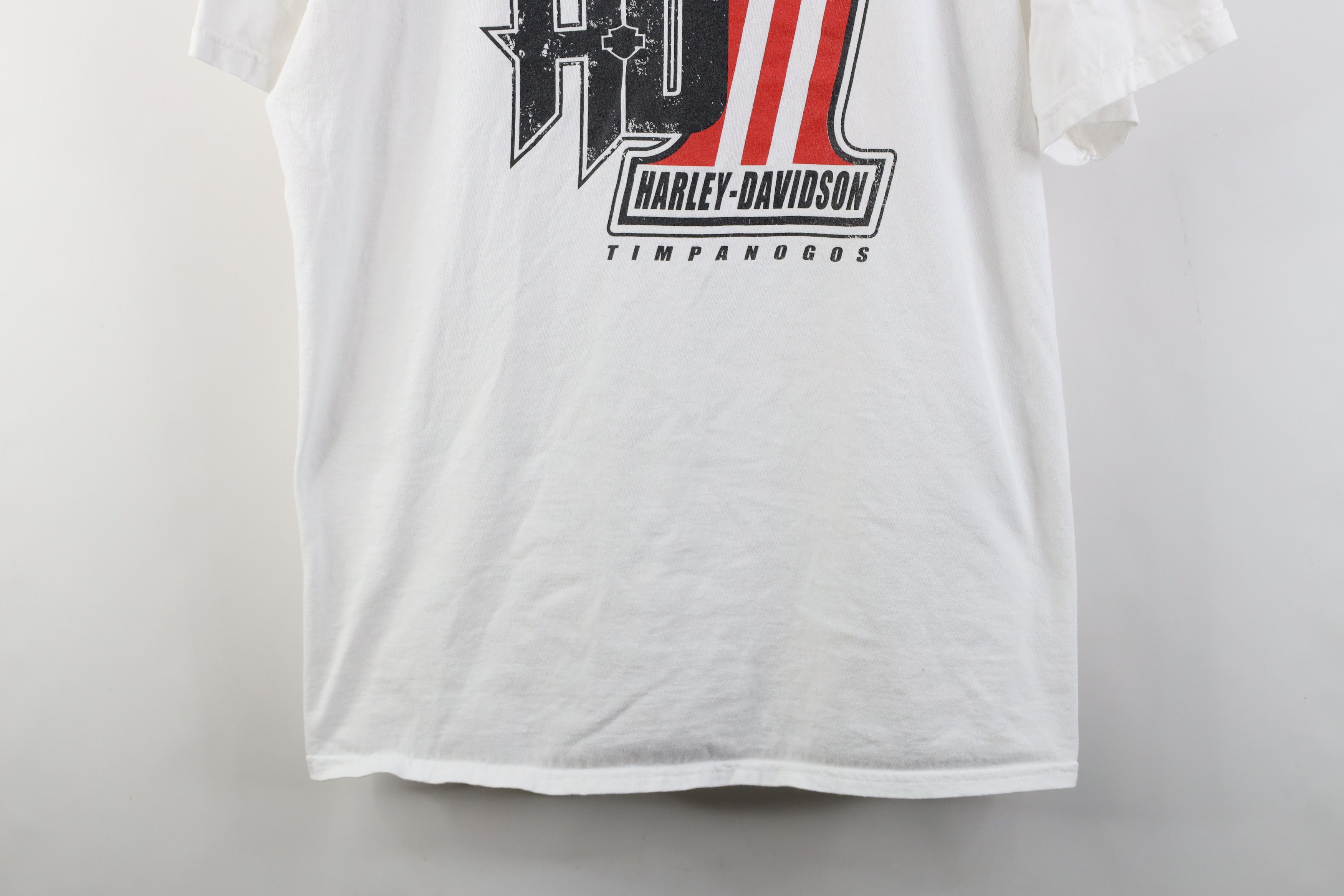 Harley Davidson Vintage Harley Davidson Short Sleeve T-Shirt White Size US XL / EU 56 / 4 - 3 Thumbnail