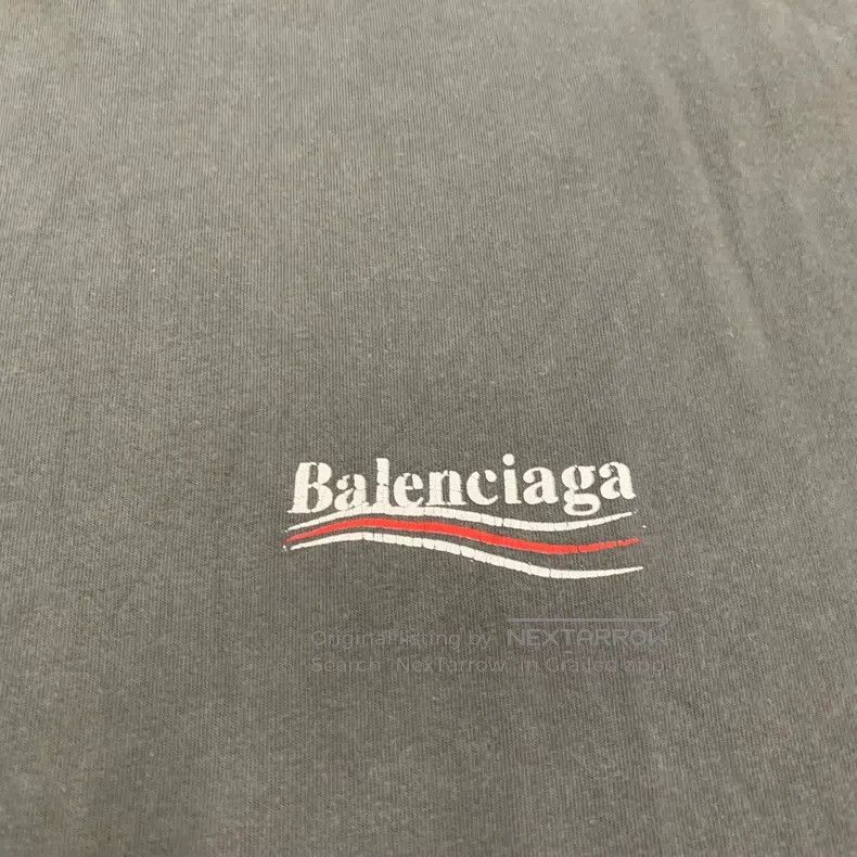 Balenciaga Balenciaga Grey water-washed destroyed distressed Coke sho Size US S / EU 44-46 / 1 - 3 Thumbnail