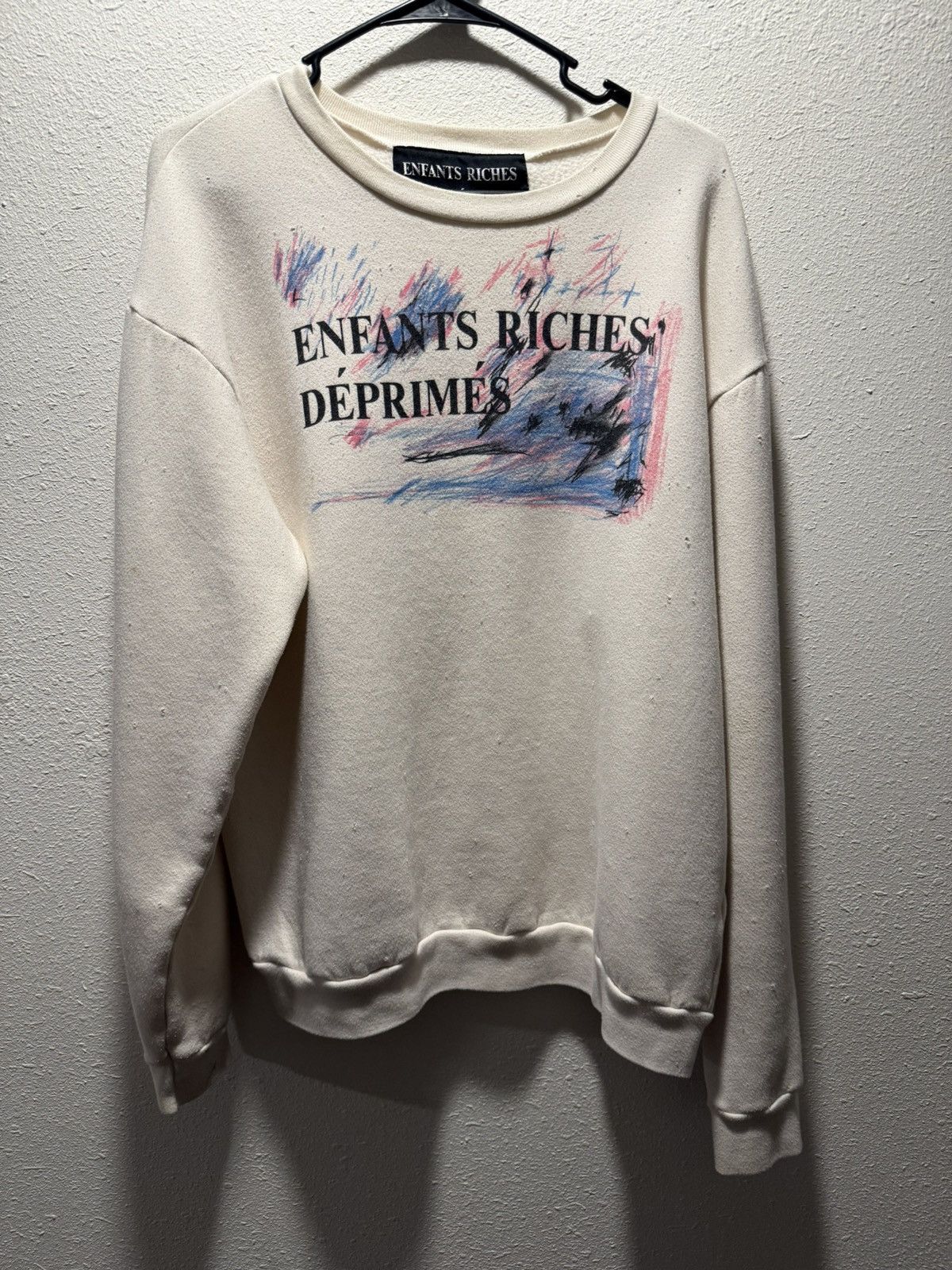 Enfants Riches Deprimes Scribble crewneck Size US L / EU 52-54 / 3 - 1 Thumbnail