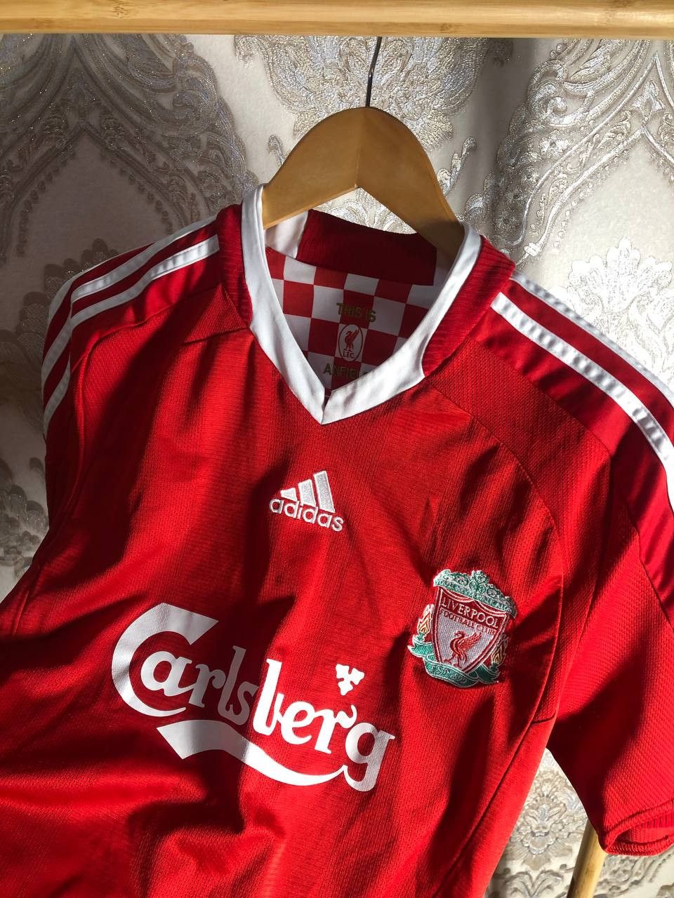 Adidas Vintage Adidas FC Liverpool England Soccer Jersey Retro Size US M / EU 48-50 / 2 - 6 Thumbnail