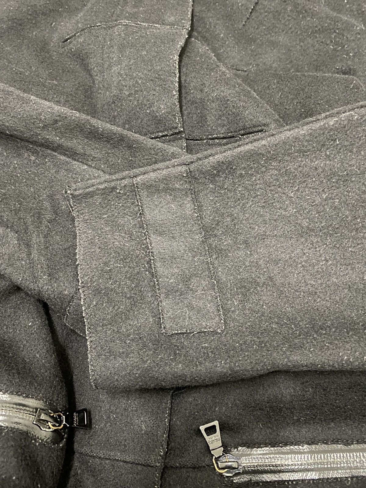 Prada Prada Long Jacket Hoodie Wool Design Size US S / EU 44-46 / 1 - 3 Thumbnail