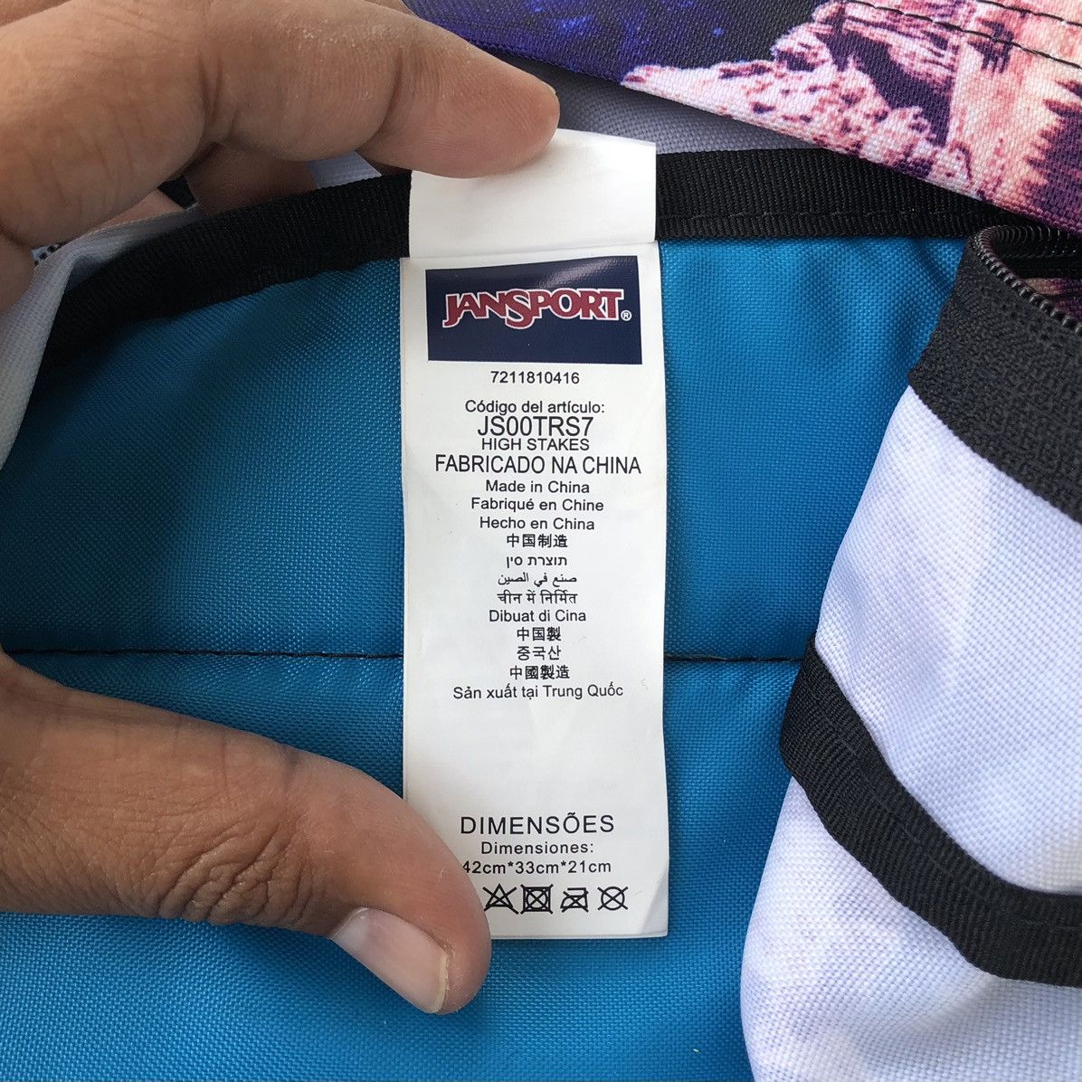 Jansport JANSPORT HIGH STAKES AGATE SKIES BACKPACK Size ONE SIZE - 14 Thumbnail