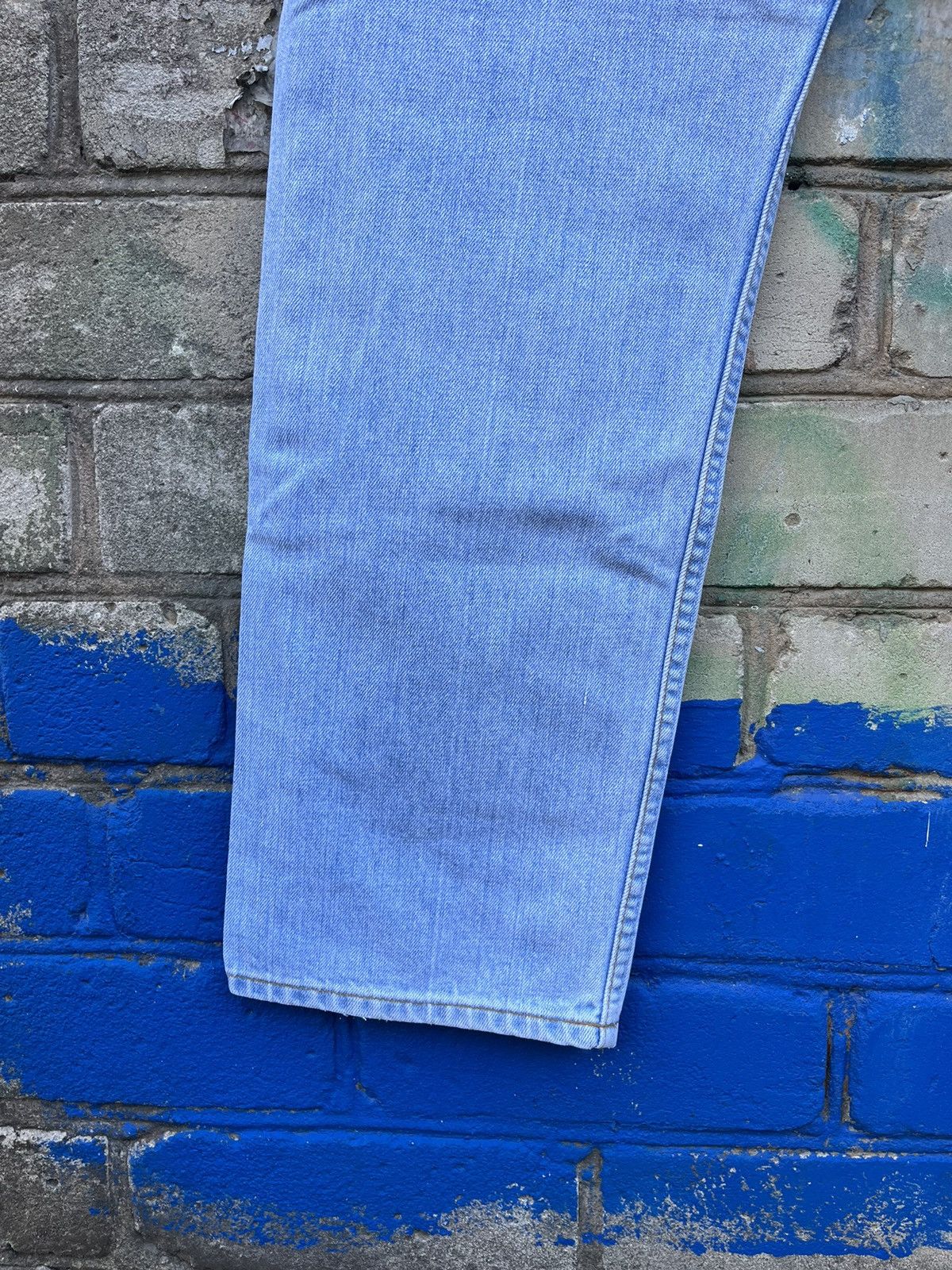 Levi's Vintage Levi’s 501 Blue Stonewashed Regular Fit Button Jeans Size US 36 / EU 52 - 10 Thumbnail