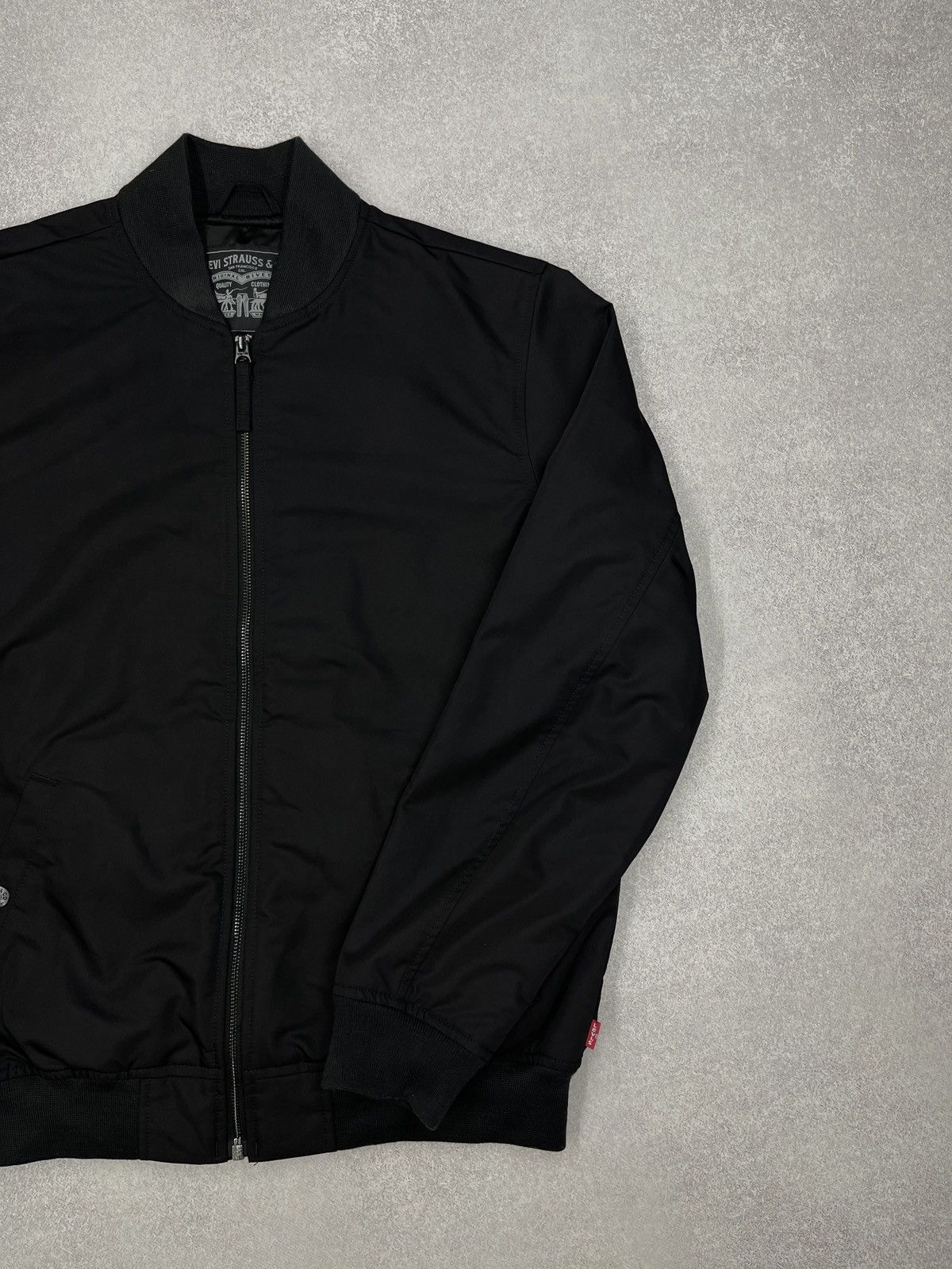 Levi's Mens Levis Black Bomber Jacket Size M Size US M / EU 48-50 / 2 - 3 Thumbnail