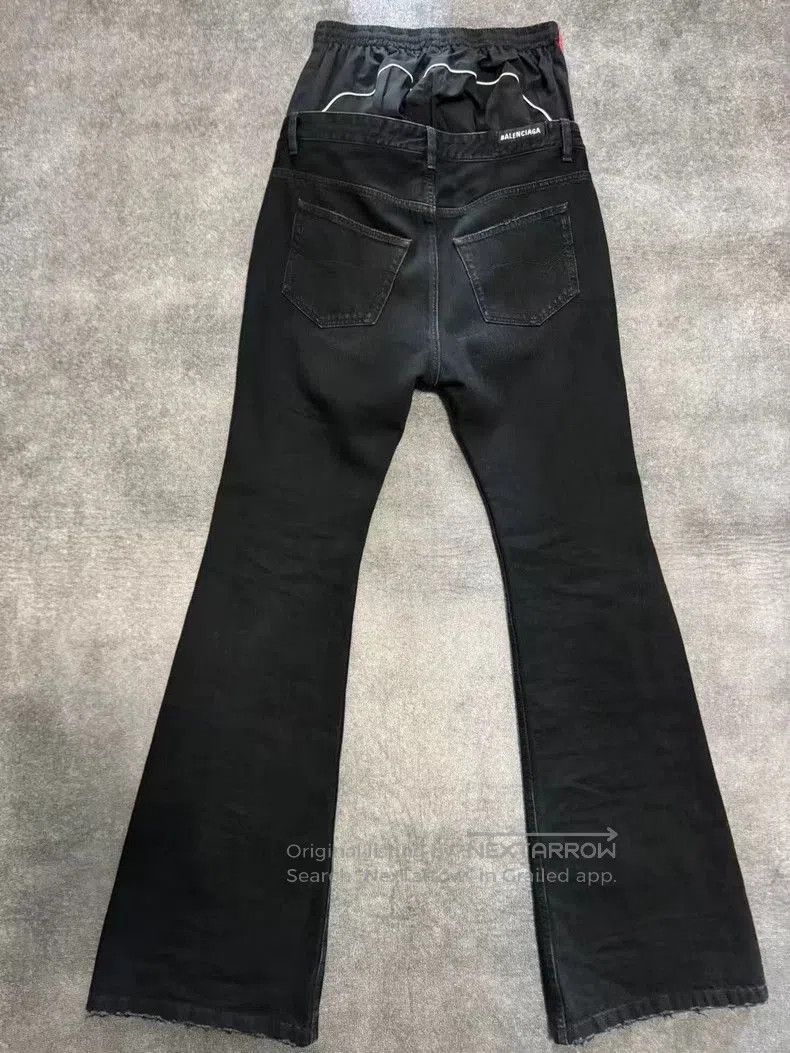 Balenciaga Balenciaga High-Waist Flare Jeans. Size US 26 / EU 42 - 2 Thumbnail