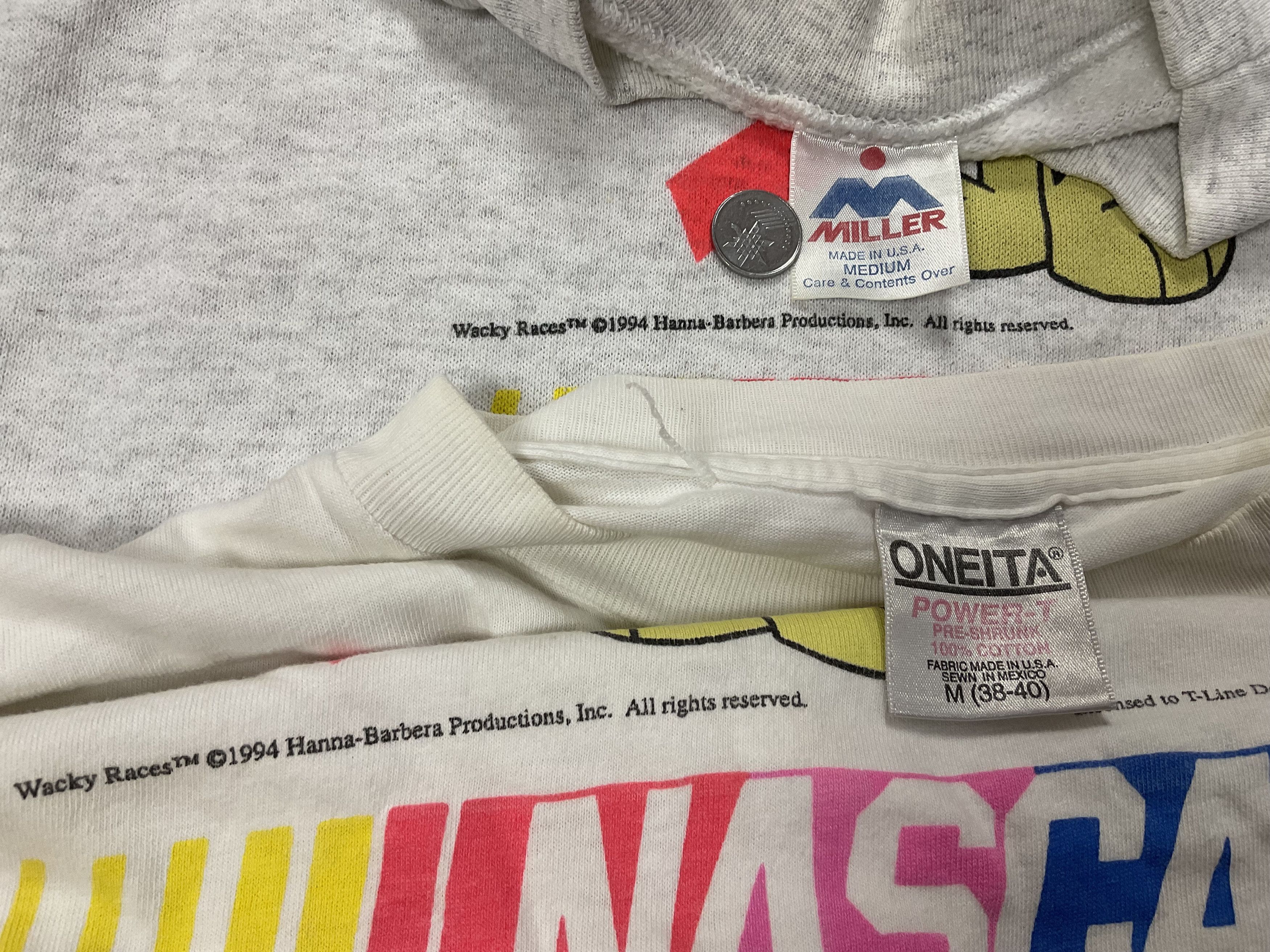 Cartoon Network Vintage 1994 Nascar Muttley Sweatshirt FREE Vtg Muttley Tee Size US M / EU 48-50 / 2 - 5 Thumbnail