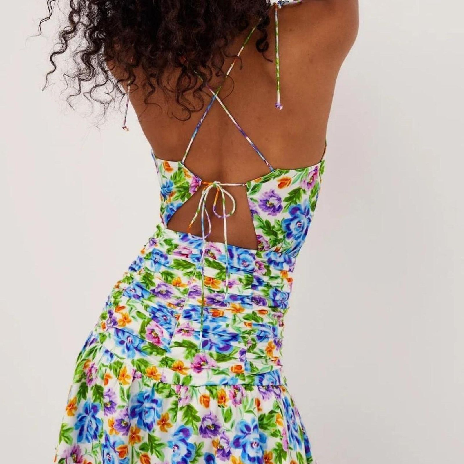 For Love & Lemons For Love & Lemons Miranda Mini Dress in Size Small Size S / US 4 / IT 40 - 4 Thumbnail