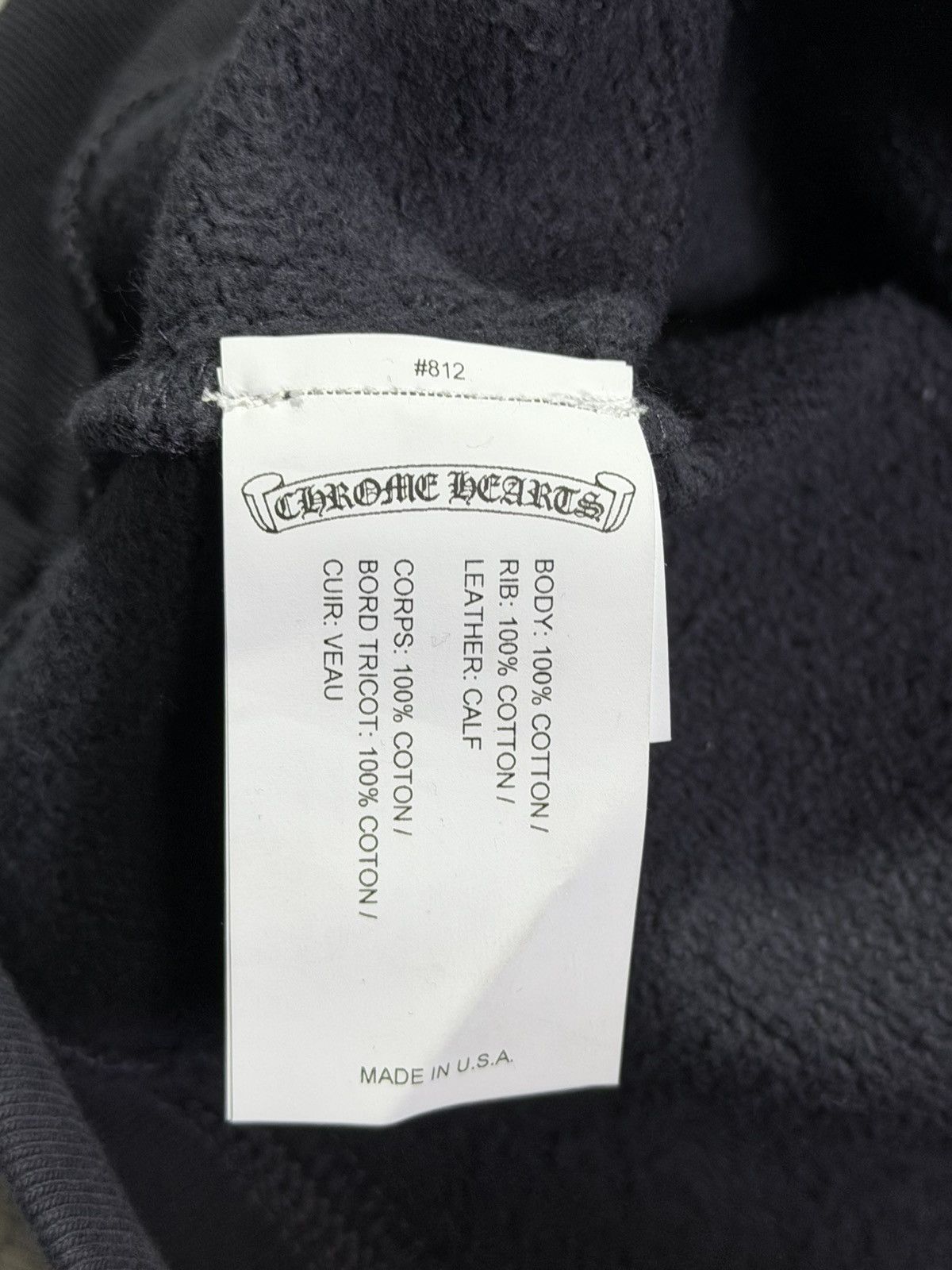 Chrome Hearts Chrome Hearts - Y Not Paper Jam Navy Red Cemetery Cross Size US S / EU 44-46 / 1 - 12 Thumbnail