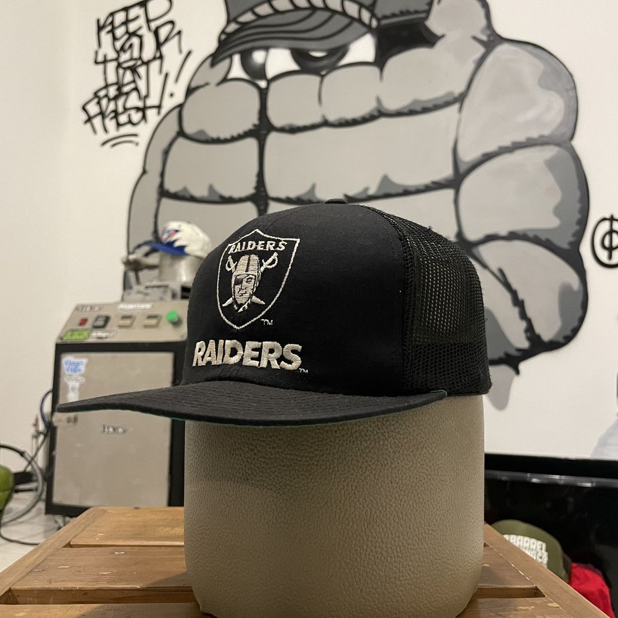 90's Oakland Raiders Script Golfer Hat
