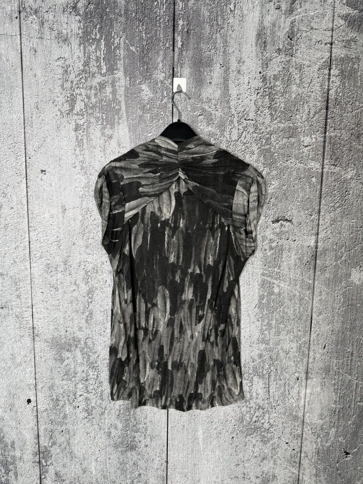 Isabel Marant Isabel Marant Feather Print Blouse Lightweight Linen Top Size M / US 6-8 / IT 42-44 - 9 Thumbnail