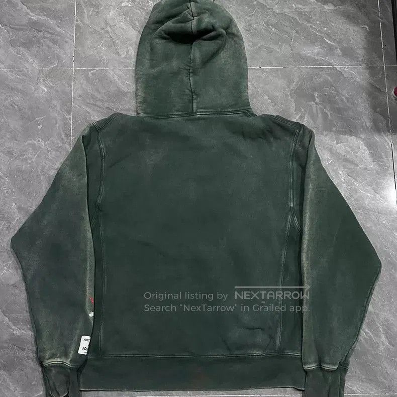 Gallery Dept. Gallery Dept. Lanvin Green Hoodie Sweatshirt. Size US M / EU 48-50 / 2 - 2 Thumbnail