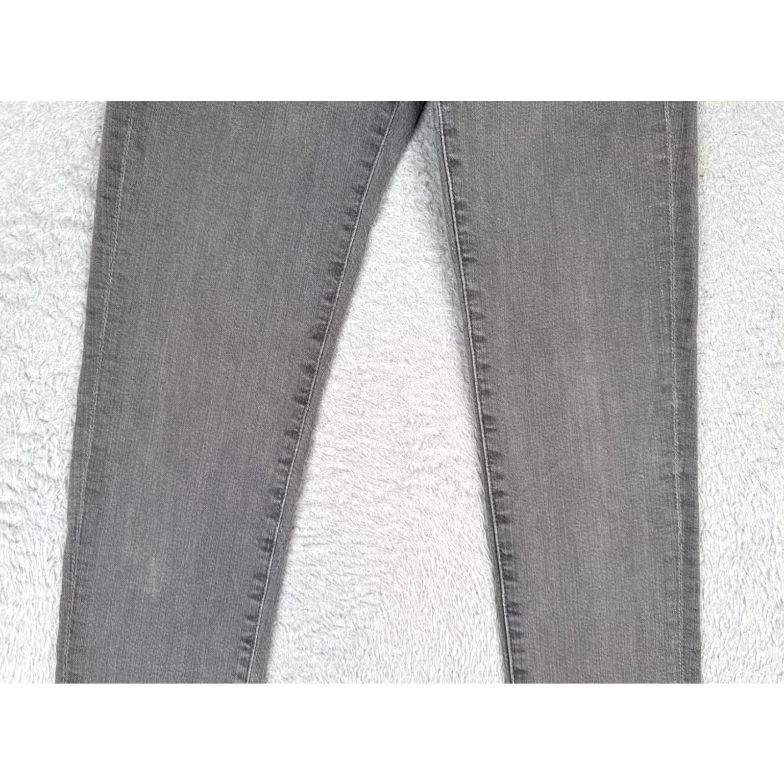 Vintage Adriano Goldschmied Jeans Women 28 Gray The Stevie Ankle Slim Straight Leg 28x28 Size 28" / US 6 / IT 42 - 3 Thumbnail