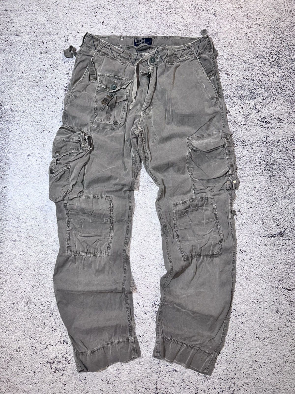 Polo Ralph Lauren 90s Military Multi-Pocket Cargo Pants Vtg