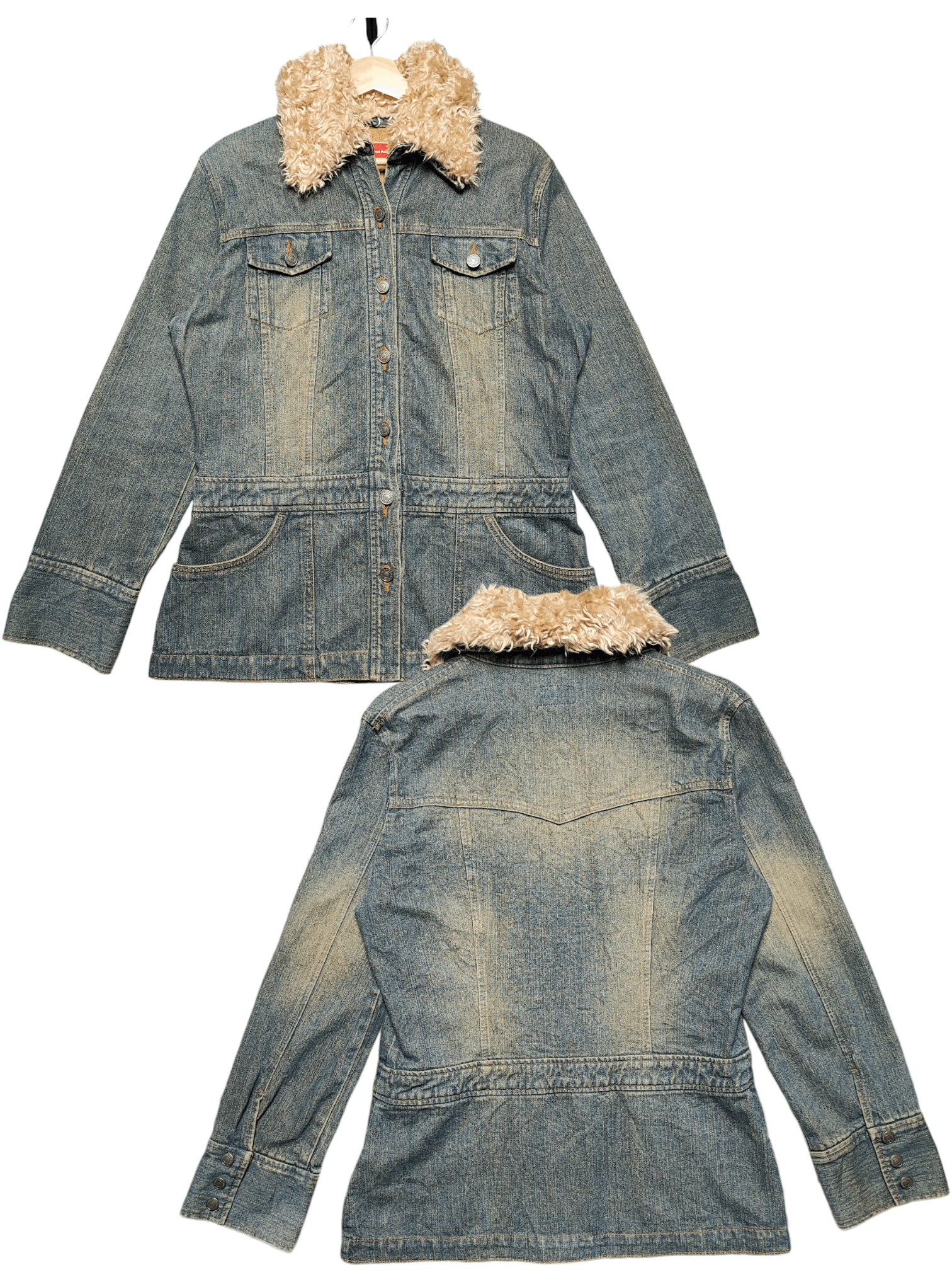 Jacket Denim Fur Back Rush Japan Edition