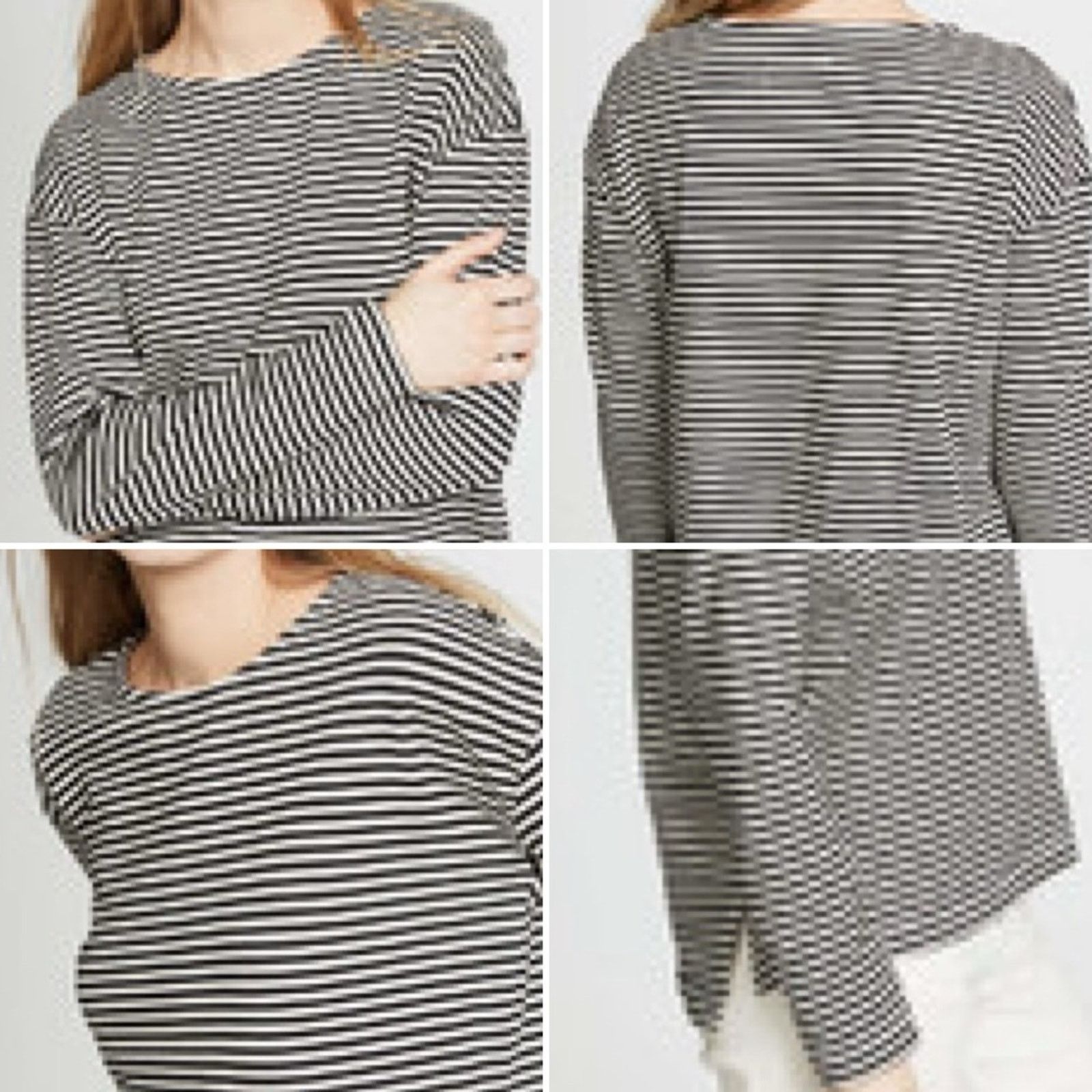 Current/Elliot NWT $138 Current Elliott a The Breton Tee Stripe New 0 XS Size XS / US 0-2 / IT 36-38 - 4 Thumbnail