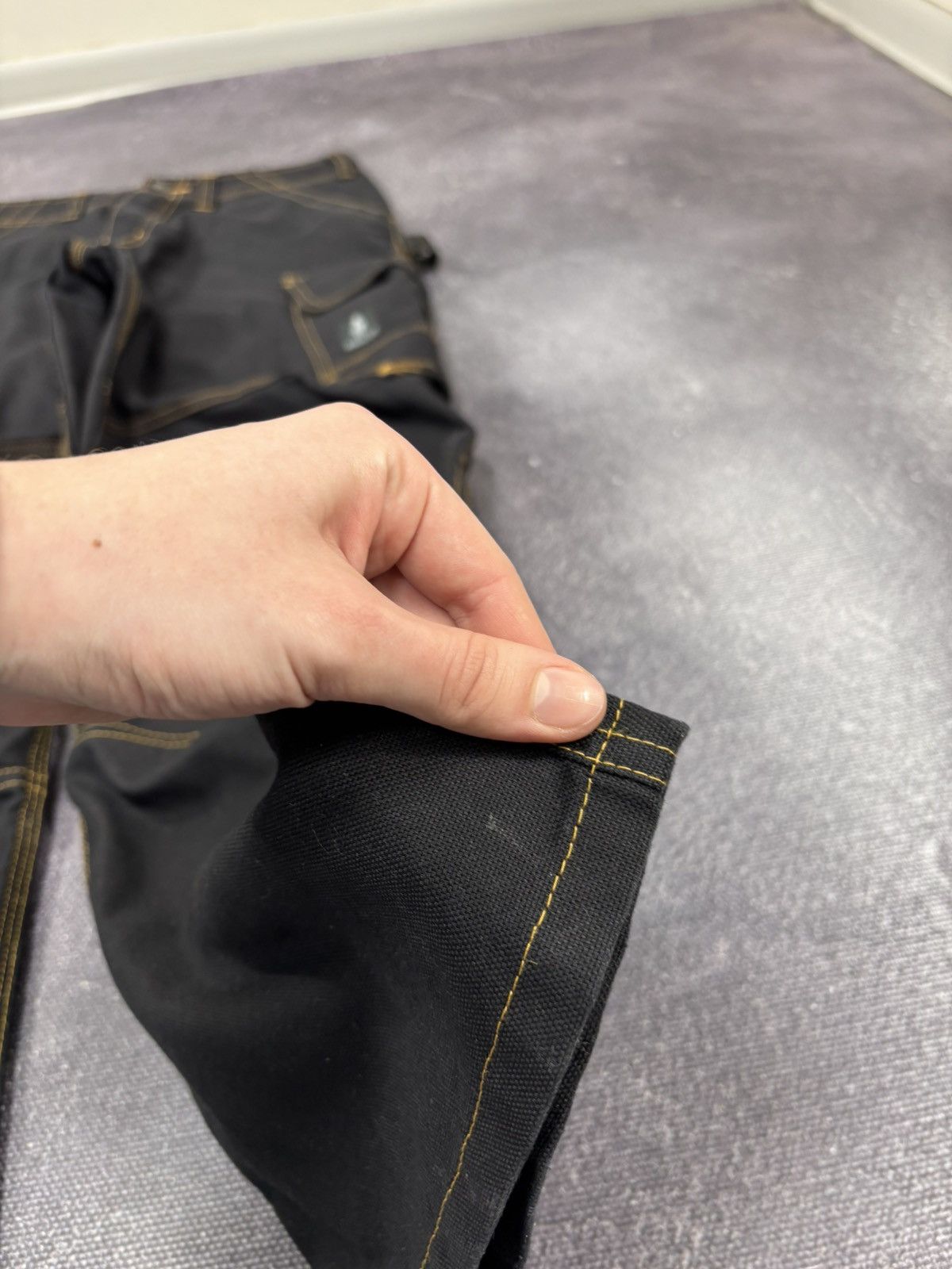 Other Mascot Men’s Black Work Utility Cargo Pants Size US 32 / EU 48 - 5 Thumbnail