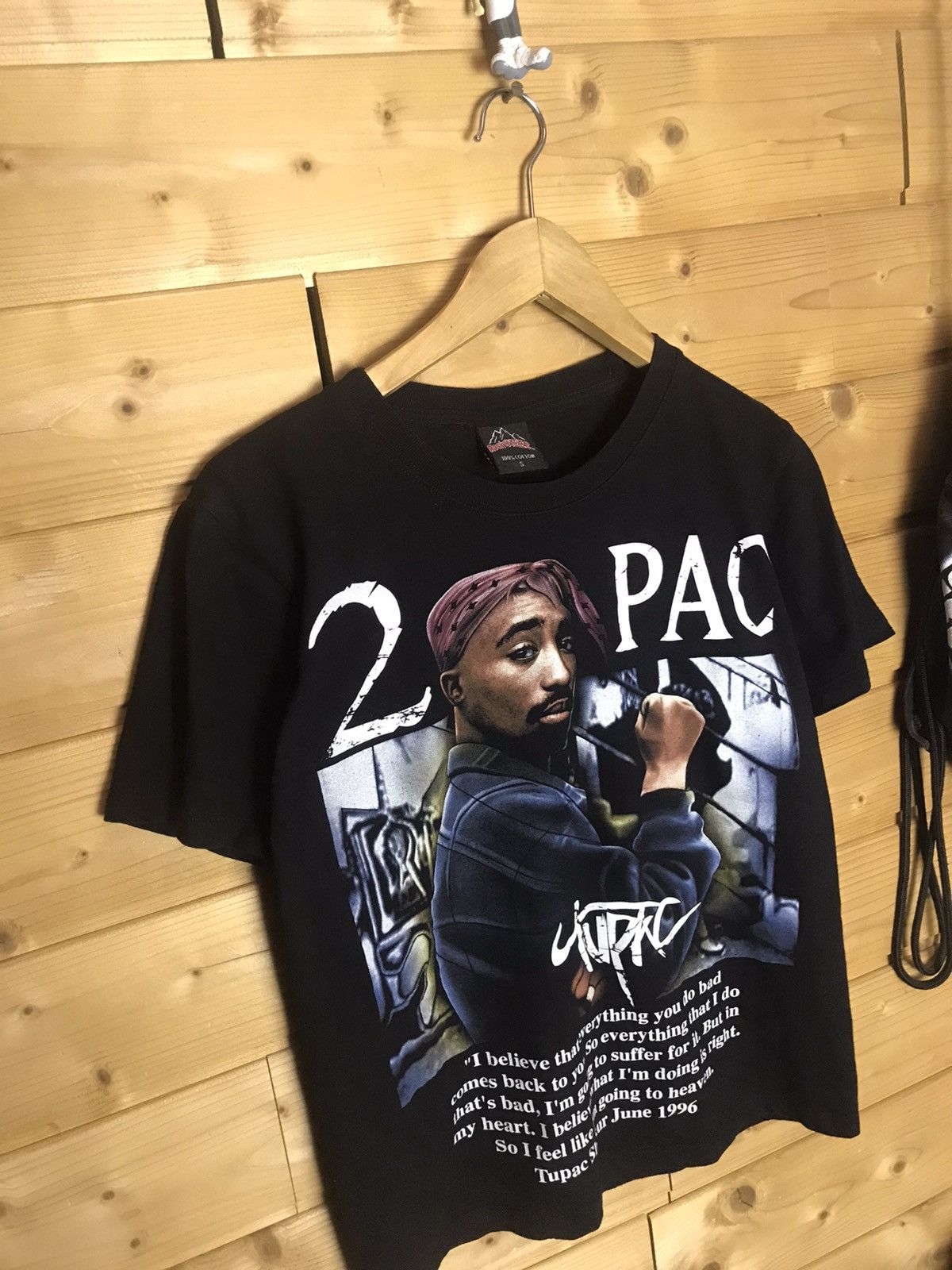 Rap Tees Vintage 2pac short t-shirt Size US S / EU 44-46 / 1 - 2 Thumbnail