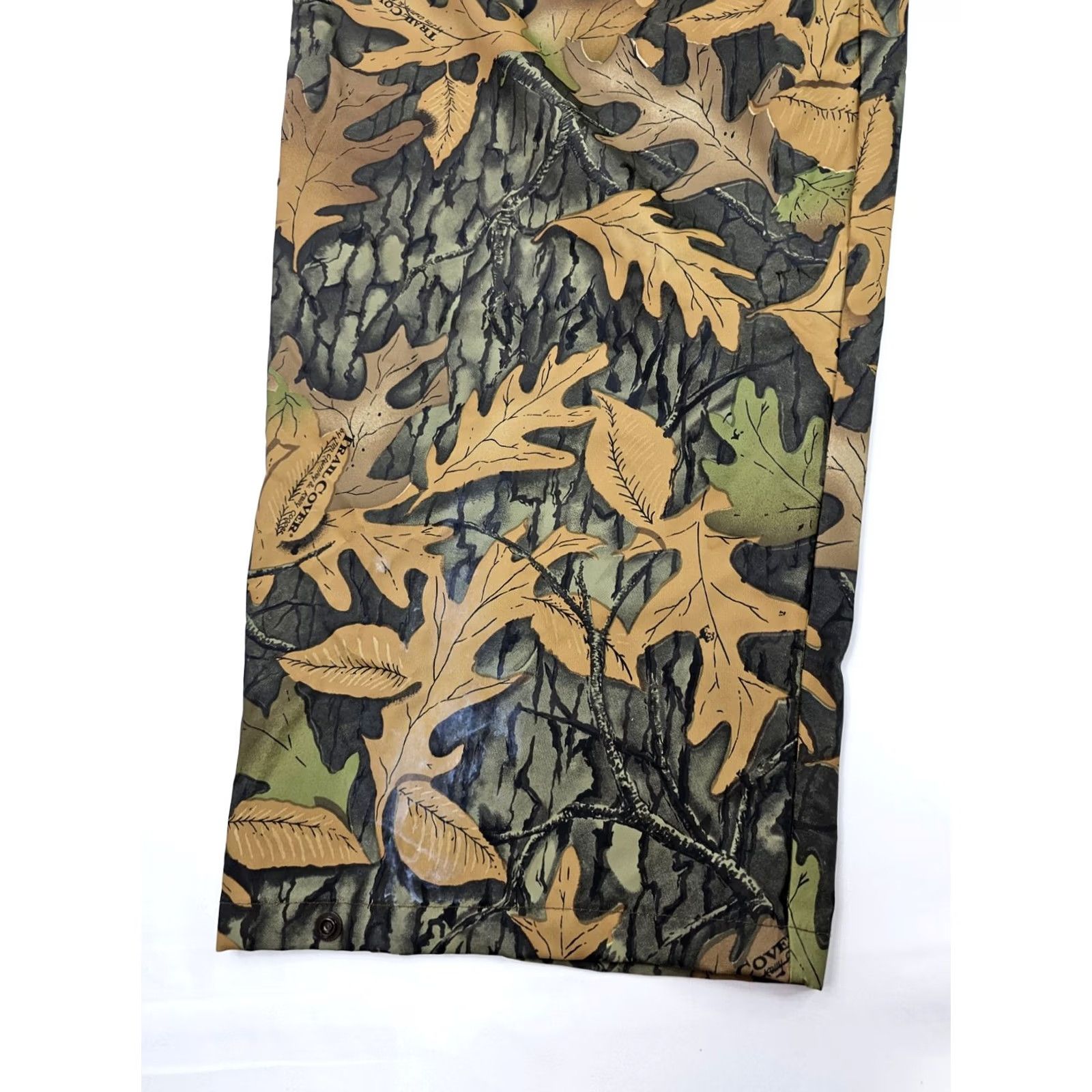 Vintage VINTAGE Trail Cover Camouflage Waterproof Rain Pant Men L Inseam 30" Brown Cotton Polyester 90s Outdoor Camping Hunting Mens Size US 33 - 4 Thumbnail