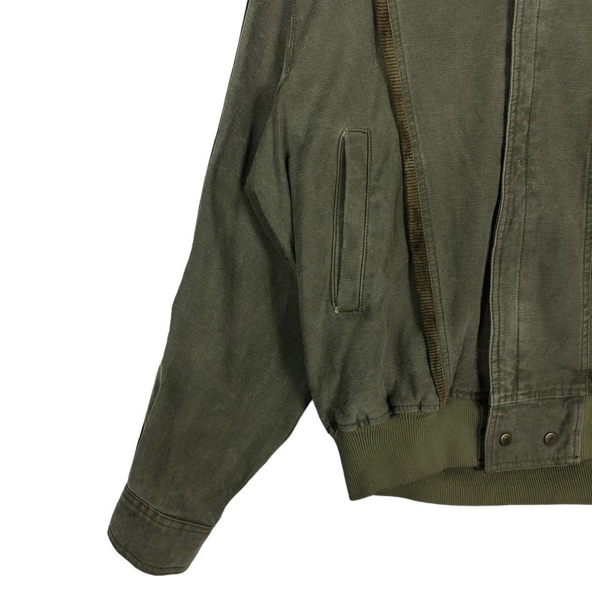 Japanese Brand 🔥VINTAGE BOMBER JACKET RUCK DAM JAPAN ISSEY MIYAKE Size US L / EU 52-54 / 3 - 5 Thumbnail