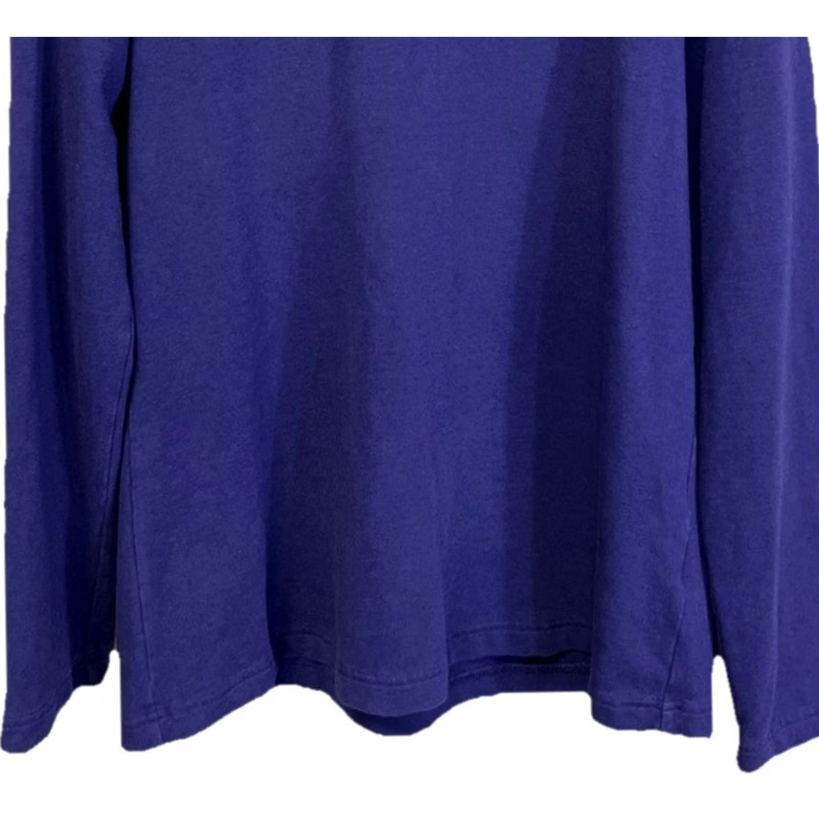 Lands' End Lands' End Cowl Neck Purple Pullover Sweater Women's M Casual Knit Tunic Style Pullover Bohemian Size M / US 6-8 / IT 42-44 - 3 Thumbnail