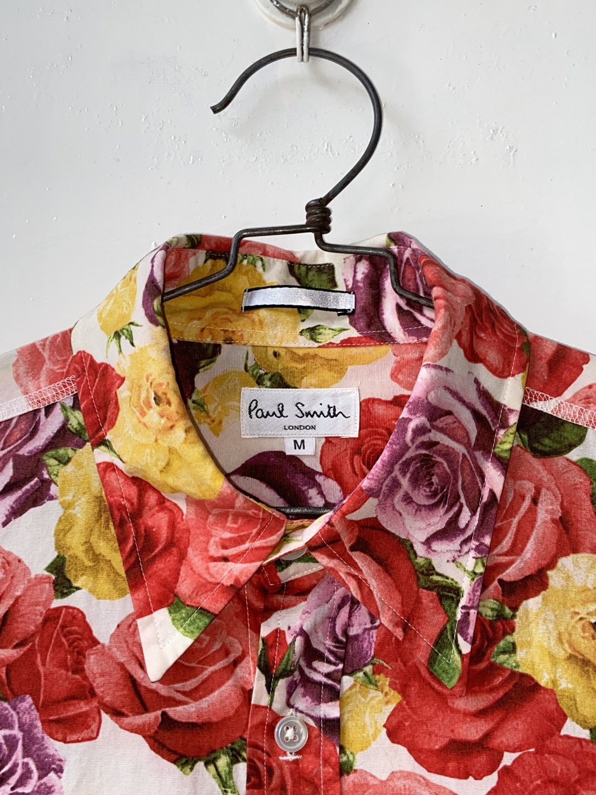 Paul Smith PAUL SMITH Motive Flower Shirt Size US S / EU 44-46 / 1 - 5 Thumbnail