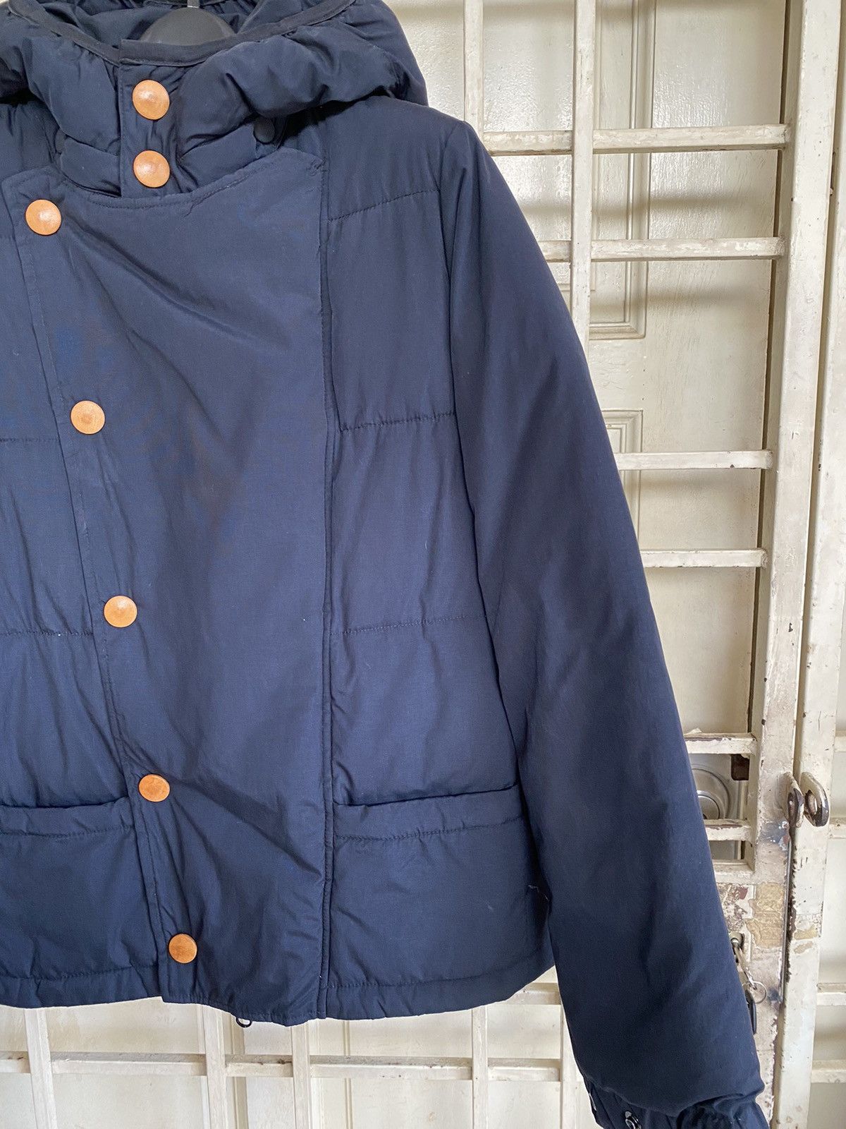 Sasquatchfabrix 11aw navy down jacket Size US S / EU 44-46 / 1 - 3 Thumbnail