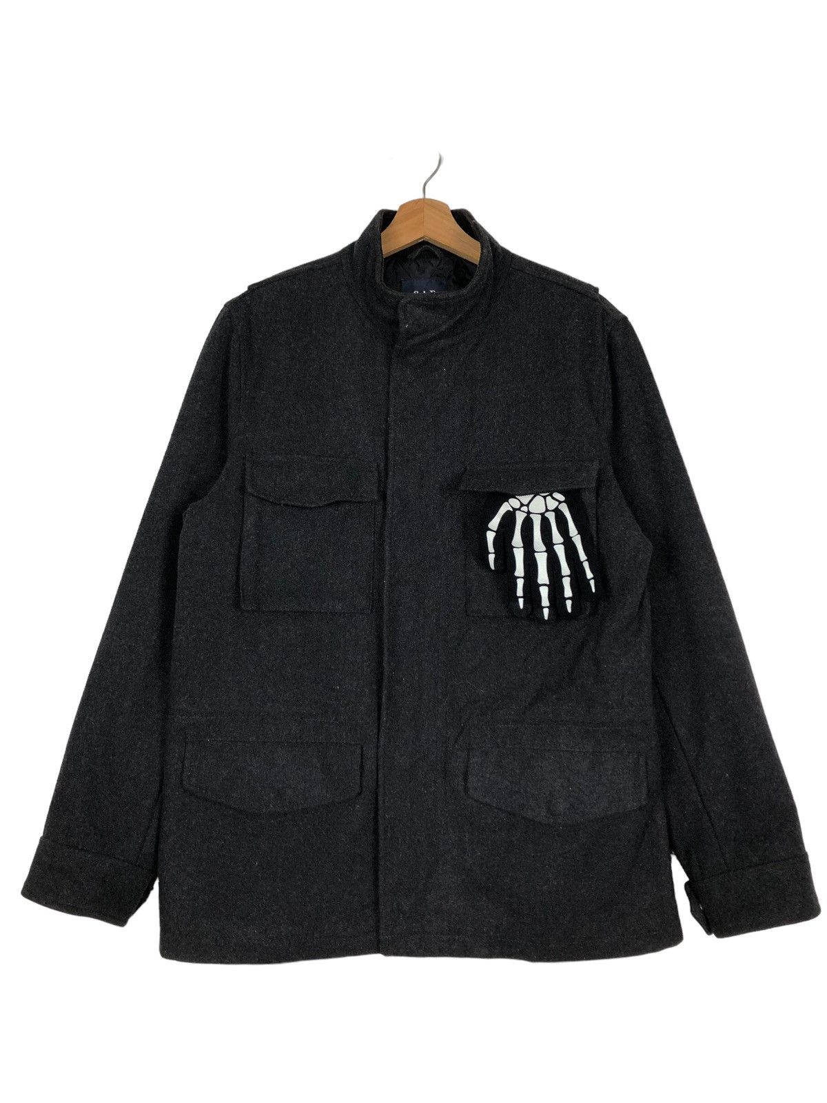 Japanese Brand 🔥90s Multi Pocket Cargo Jacket Gap Japan Inspire Rick Owens Size US S / EU 44-46 / 1 - 1 Thumbnail