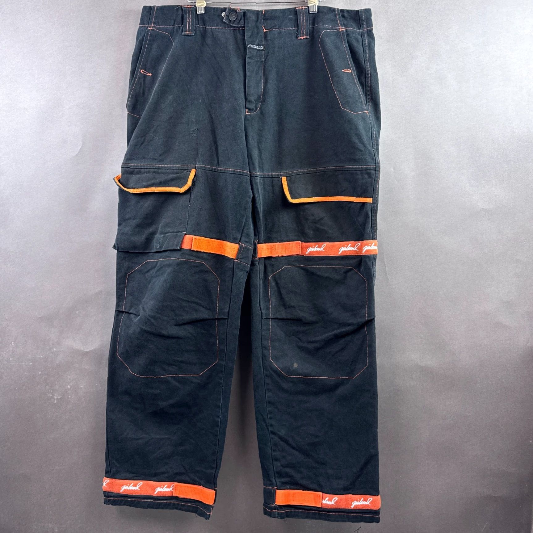 Vintage VINTAGE Girbaud Jeans Men 38x34 Black Shuttle Cargo Straight Jeans Mens Size US 40 / EU 56 - 2 Thumbnail