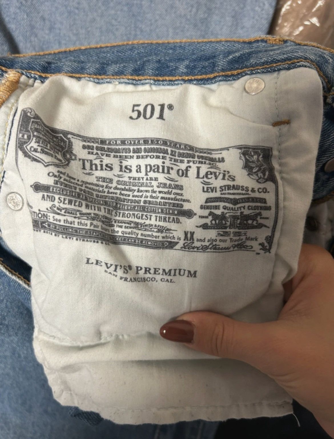 Levi's Levi’s Jeans Size 25" / US 0 / IT 36 - 3 Thumbnail