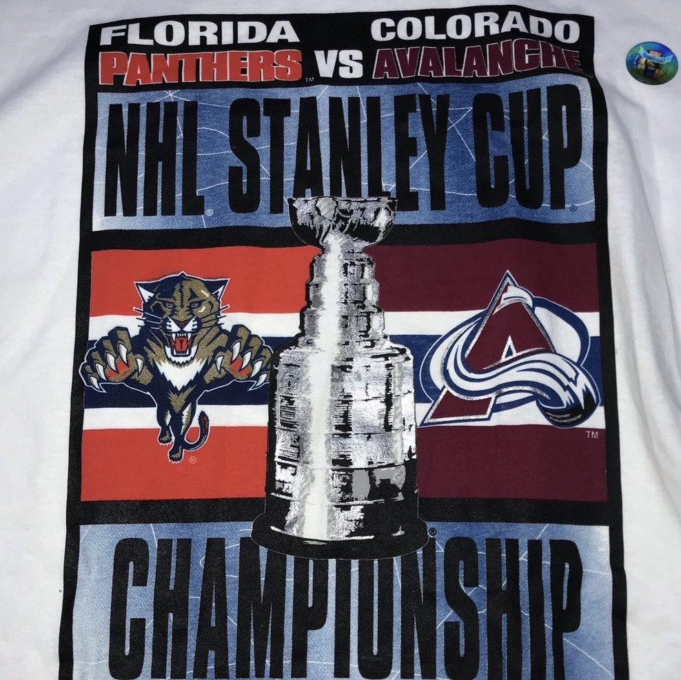 Stanley Cup 1996 Florida Panthers vs. Colorado T-shirt
