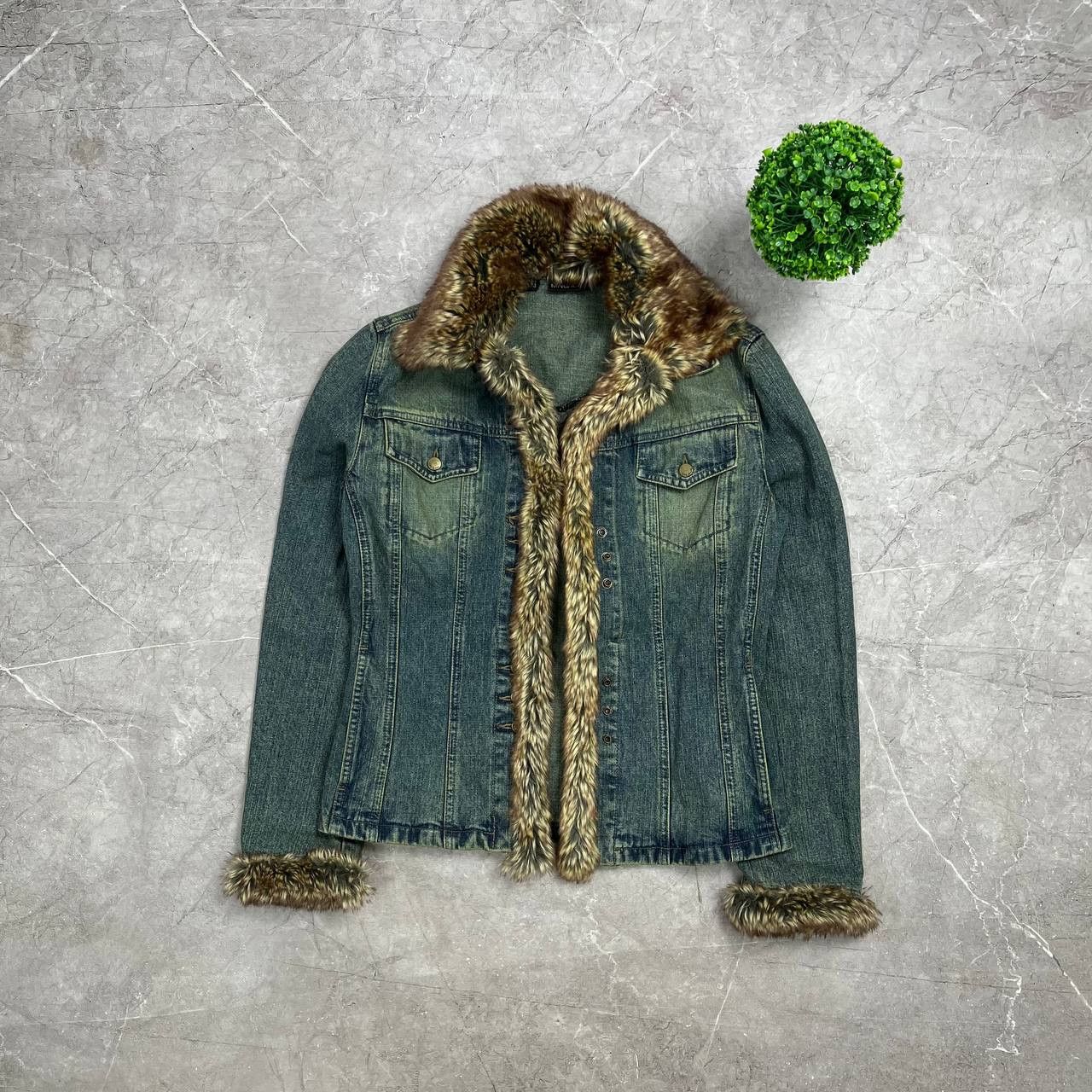 Japanese Brand Vintage Distressed If Six Was Nine Faix Fur Jacket Size S / US 4 / IT 40 - 1 Thumbnail