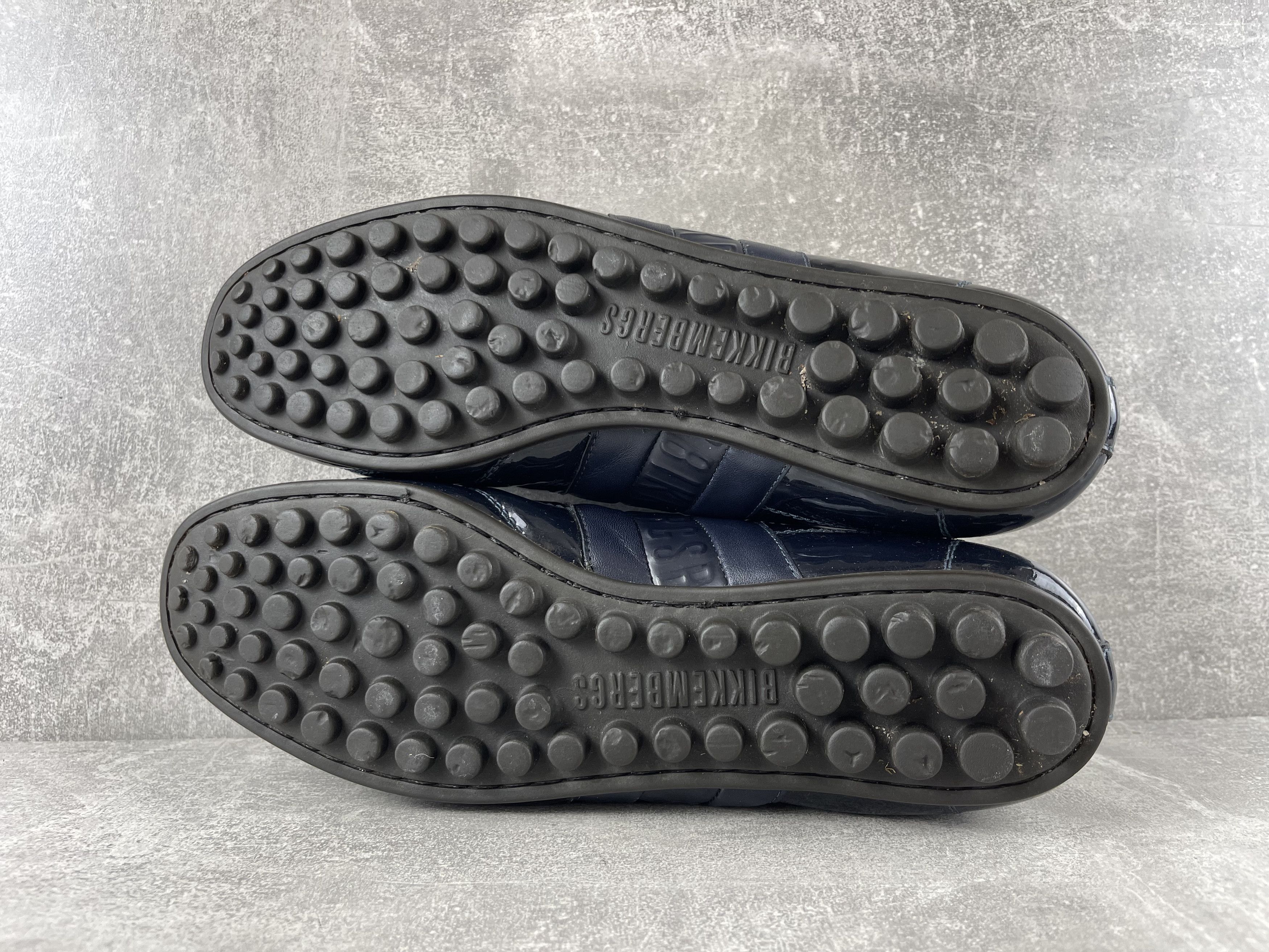 Dirk Bikkembergs Bikkembergs patent leather navy blue trainers sneakers Size US 9 / IT 39 - 7 Thumbnail