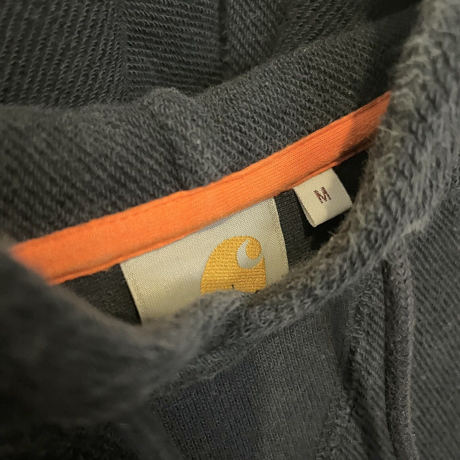 Carhartt Carhartt Pullover Hoodie Pique Cotton Mesh Knit Sample Sz M Size US M / EU 48-50 / 2 - 4 Thumbnail