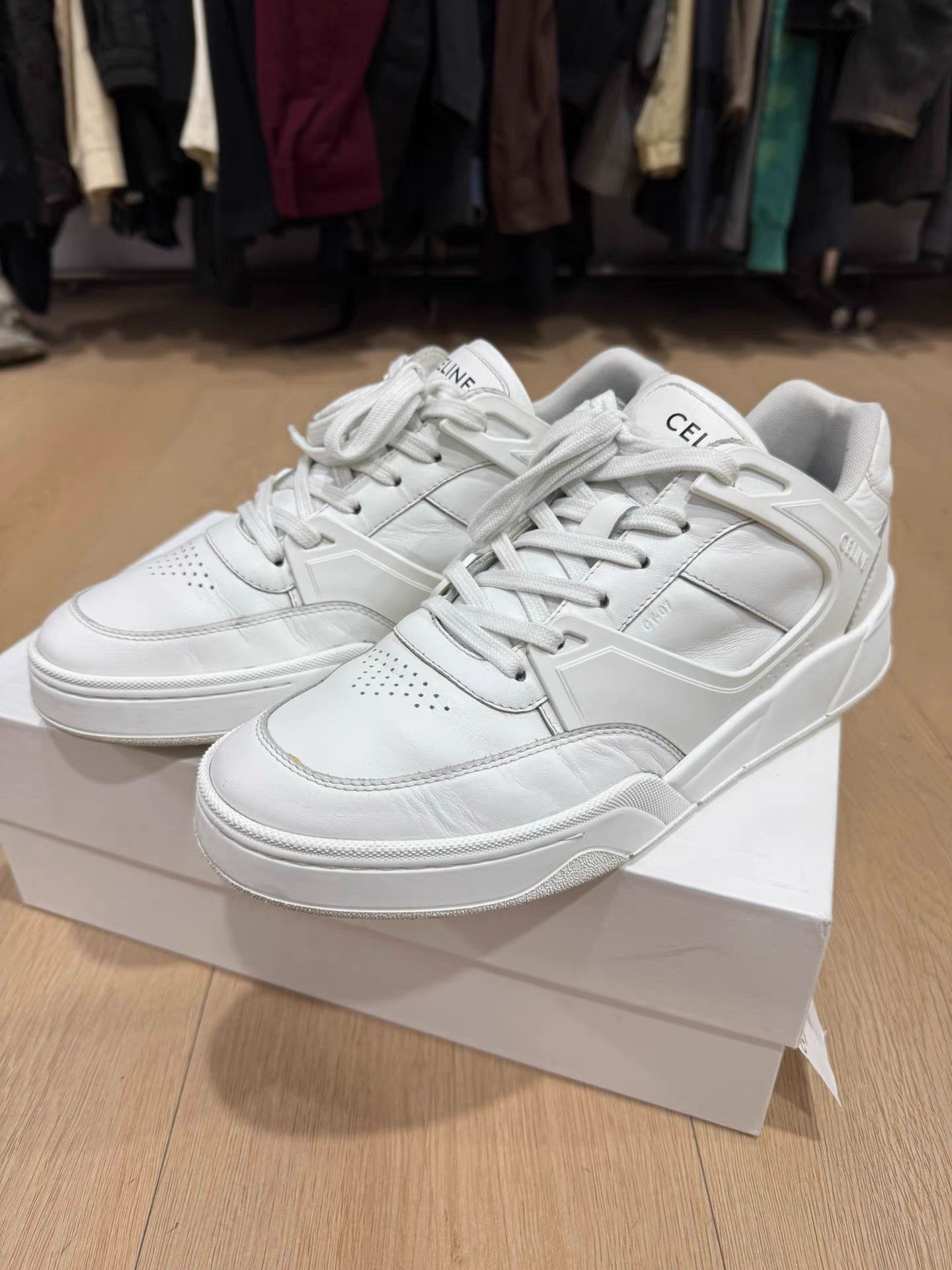 Celine Celine White Sneakers K20 Size US 10 / EU 43 - 2 Thumbnail