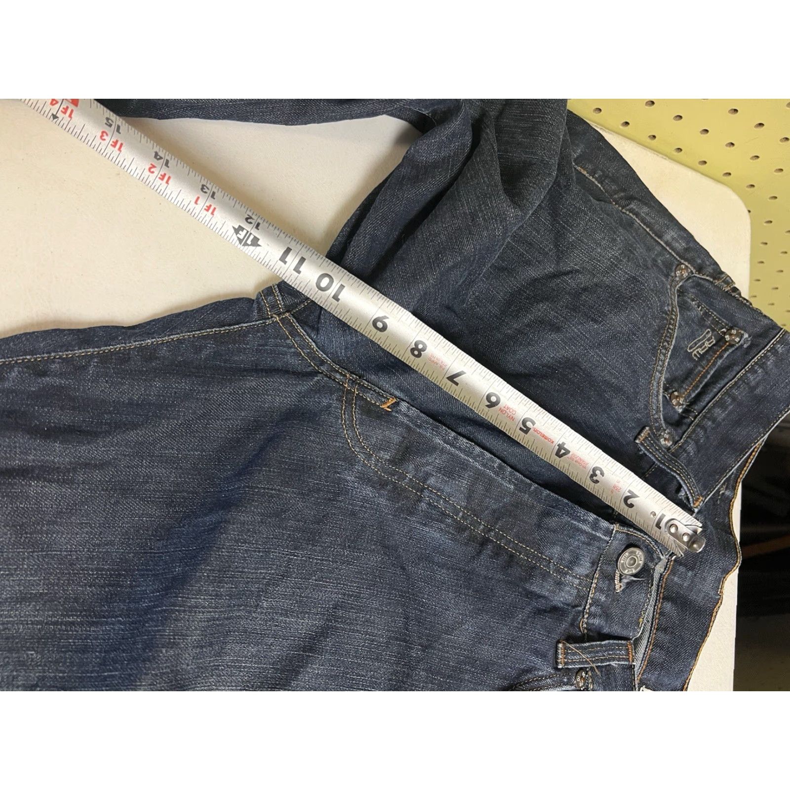Vintage G-Star Raw Jeans 3301 Men’s Denim 32x32 Hole Distressed? No Pattern 5-Pocket Blue Regular Rise Mid Button Closure Jeans Size US 32 / EU 48 - 7 Thumbnail