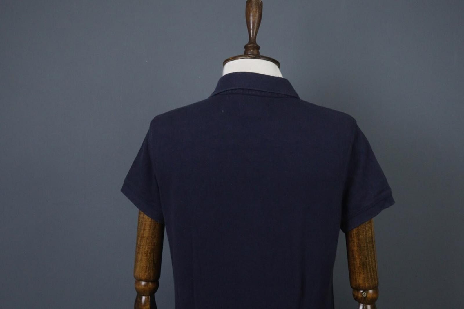Polo Ralph Lauren Polo Ralph Lauren Navy Cotton Popover Polo Shirt Size M Size US M / EU 48-50 / 2 - 9 Thumbnail