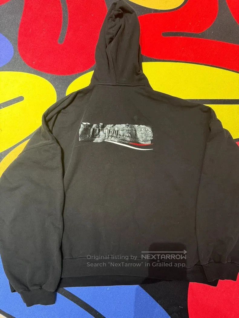 Balenciaga Balenciaga Wave Tape Cover Hoodie. Size US S / EU 44-46 / 1 - 6 Thumbnail
