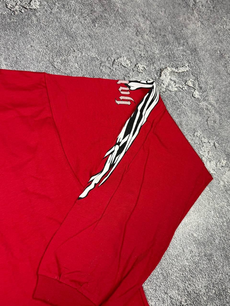 Tony Hawk Y2K Tony Hawk Skeleton Red Longsleeve Skater Era Hype Size US L / EU 52-54 / 3 - 7 Thumbnail