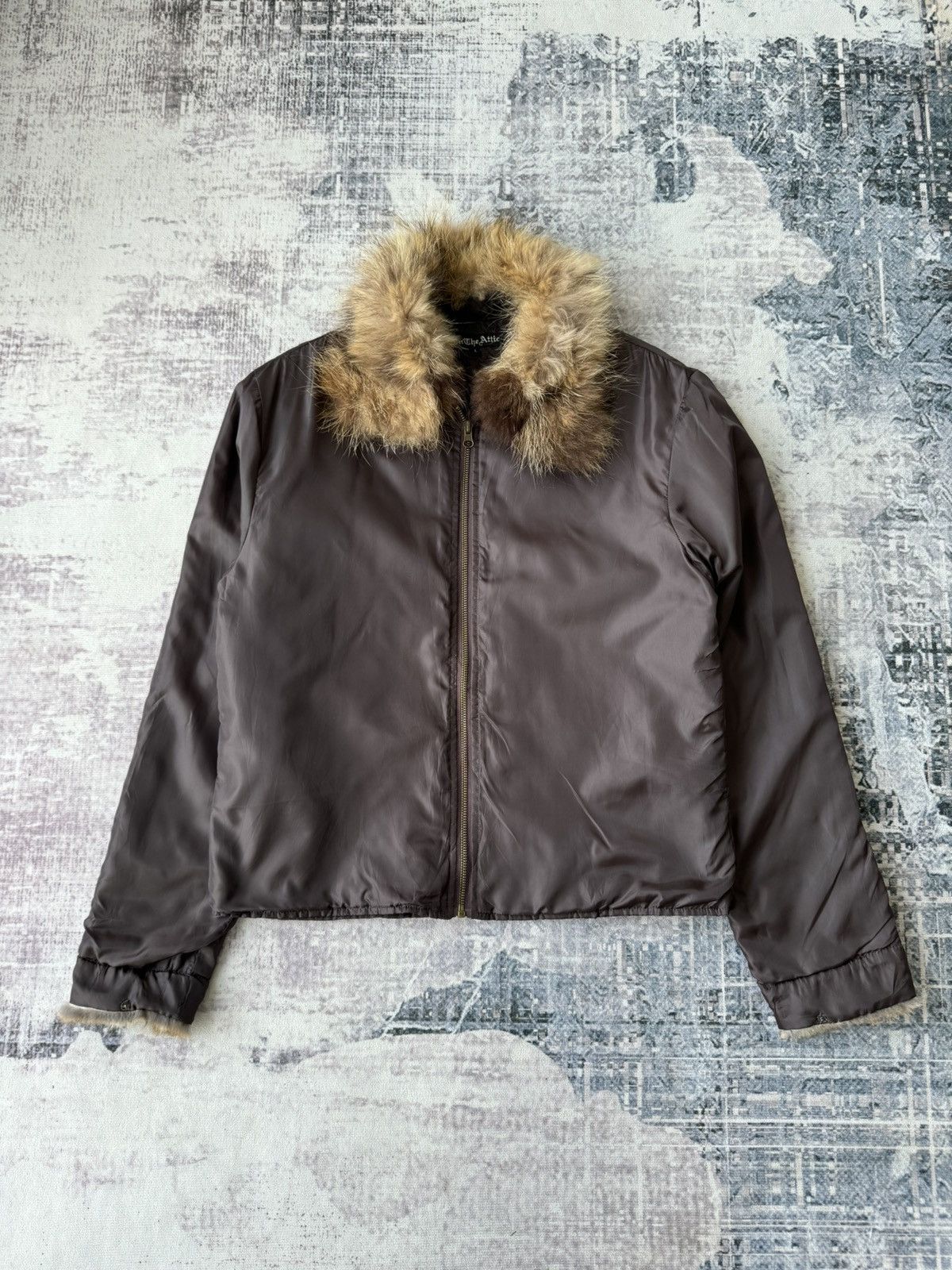 In The Attic × Japanese Brand × Vintage In The Attic Punk Poem Riot Fur LGB Inner Jacket Size US M / EU 48-50 / 2 - 1 Thumbnail