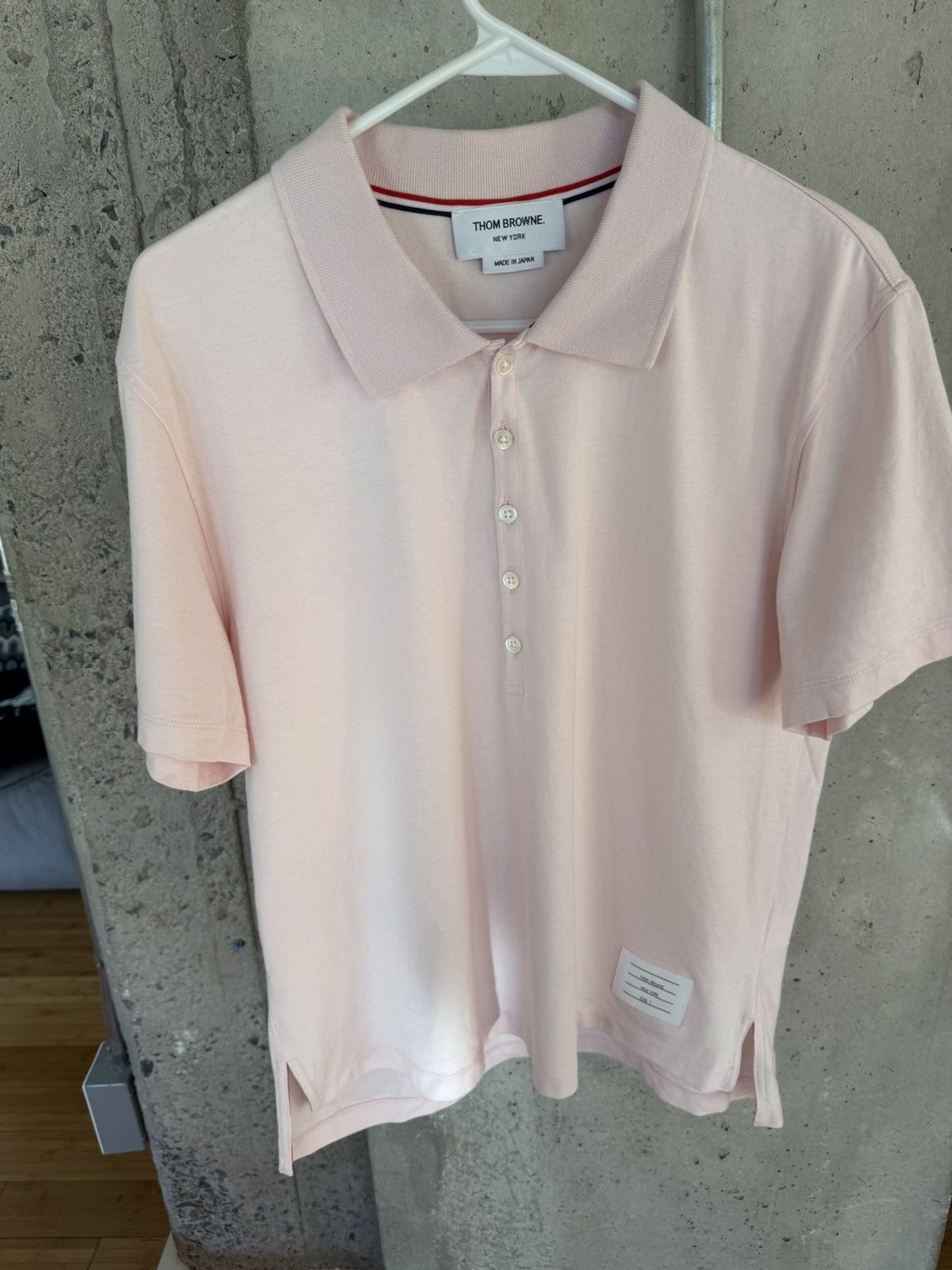 Thom Browne Thom brown polo pink size 2 Size US S / EU 44-46 / 1 - 1 Thumbnail