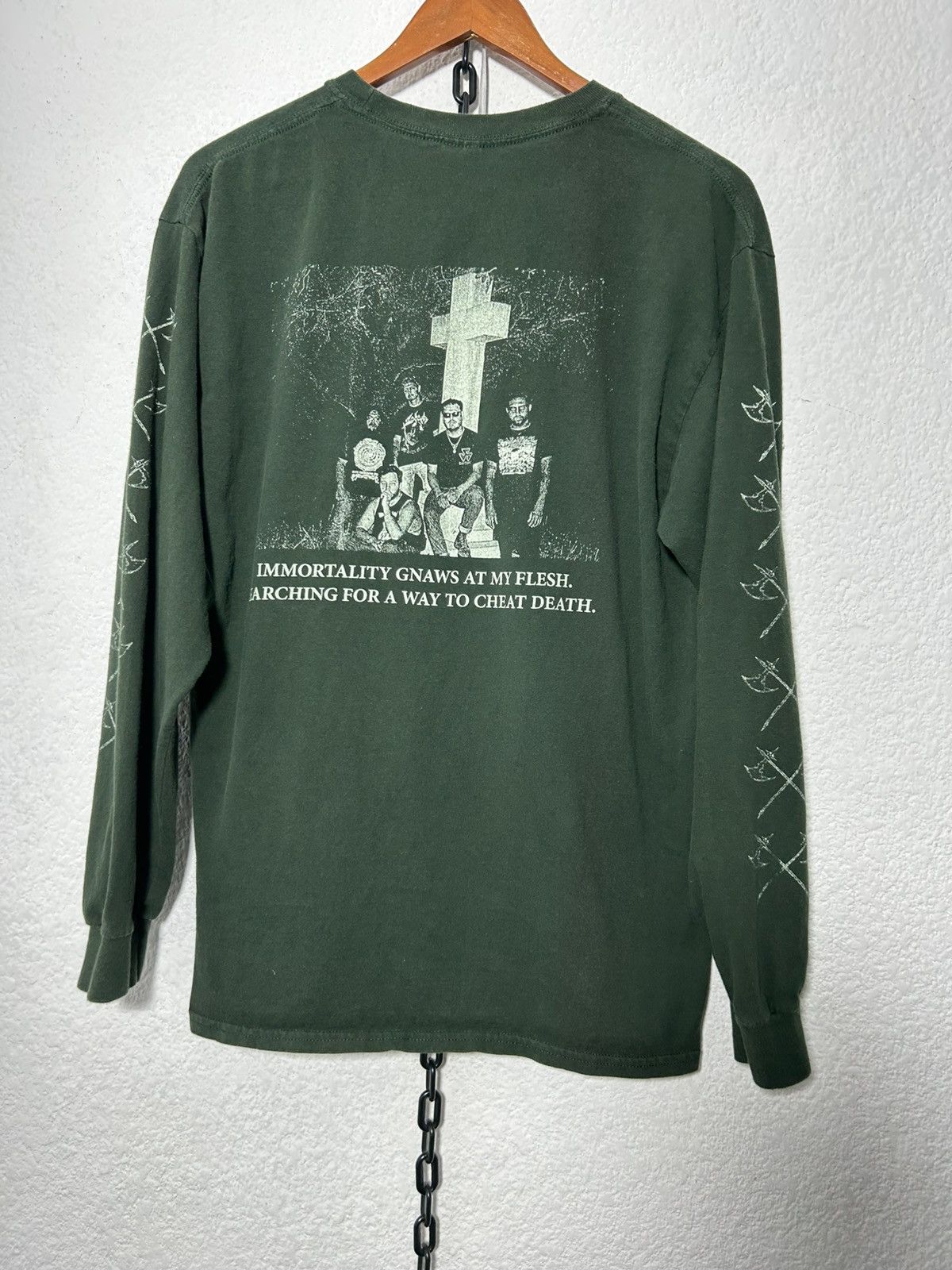 Band Tees 2017 Afflictive Nature Cheeting Dead Size US L / EU 52-54 / 3 - 2 Thumbnail