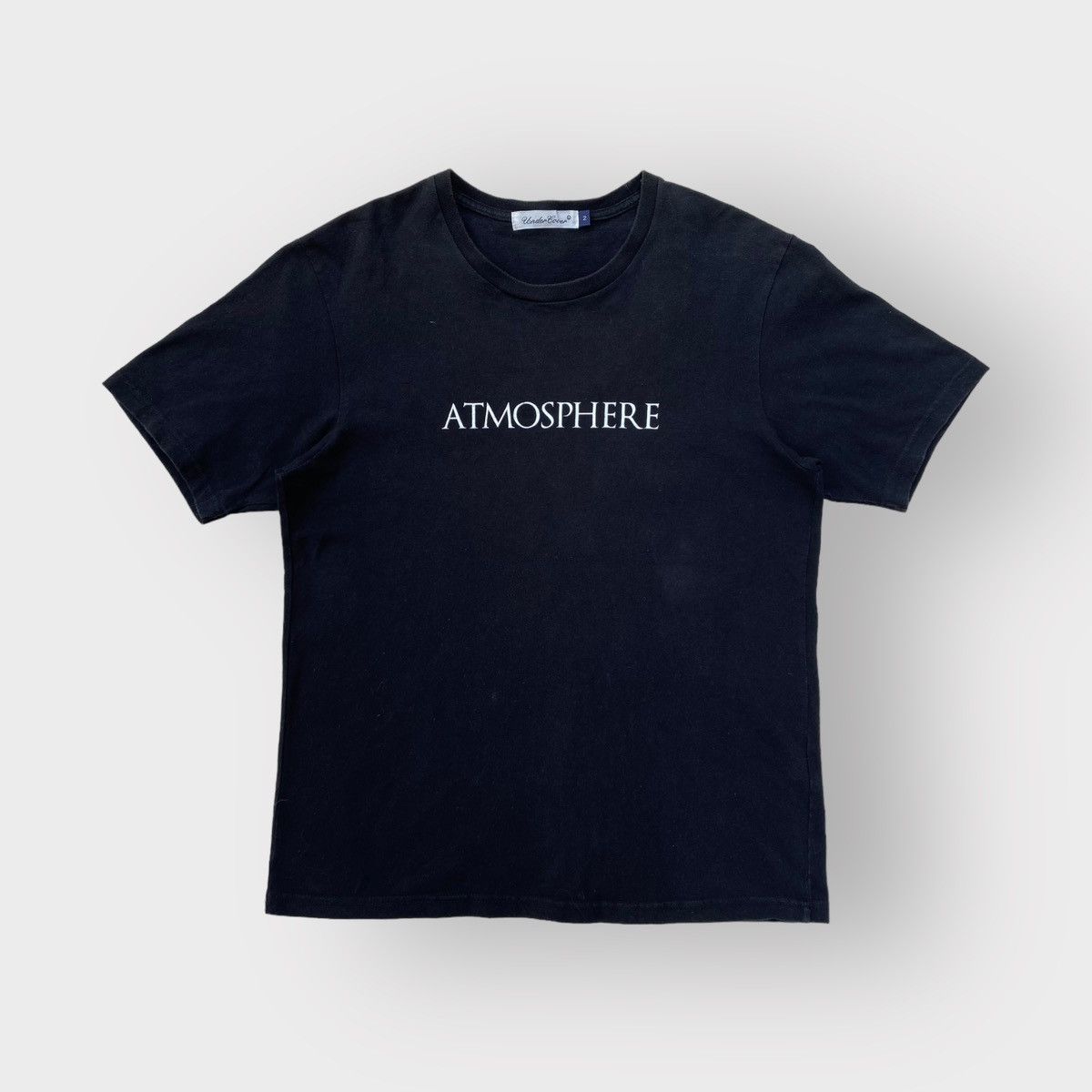 image of Undercover “Atmosphere “ Joy Division Tee in Black, Men's (Size Medium)