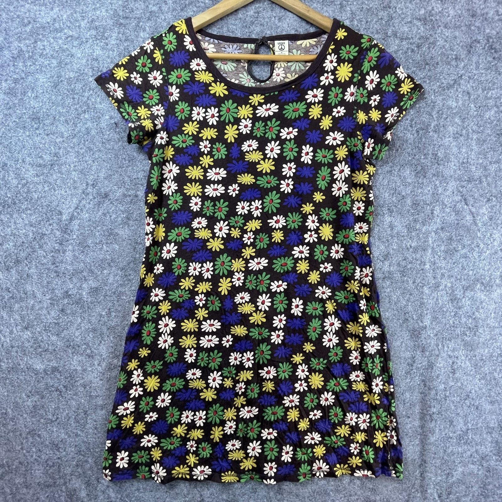 Lucky Brand Vintage Lucky Brand Dress Medium Daisy 90s Mod Indie Sleaze Size M / US 6-8 / IT 42-44 - 1 Thumbnail