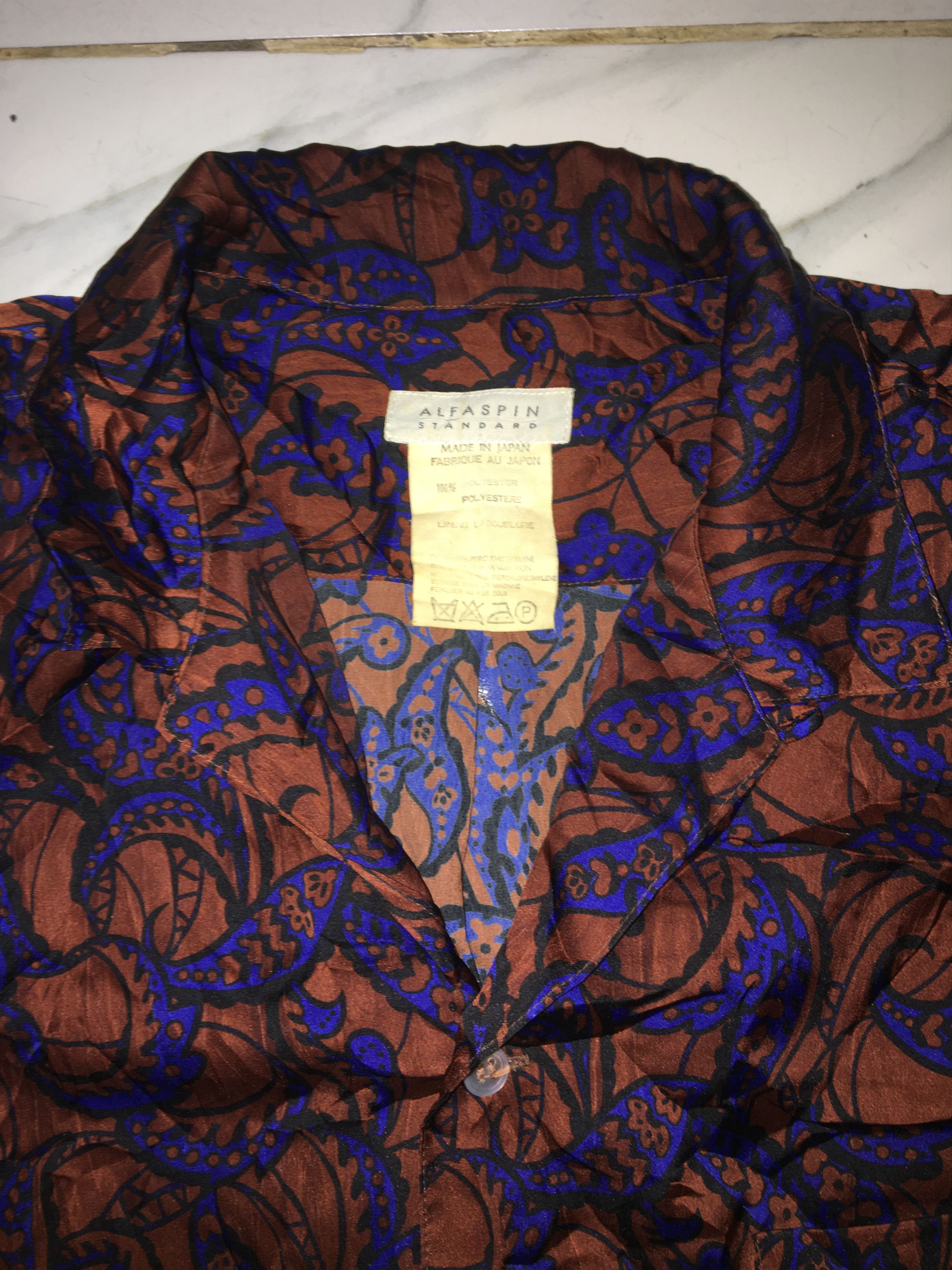 Japanese Brand ALFASPIN STANDARD Button Ups Shirts Size US L / EU 52-54 / 3 - 3 Thumbnail