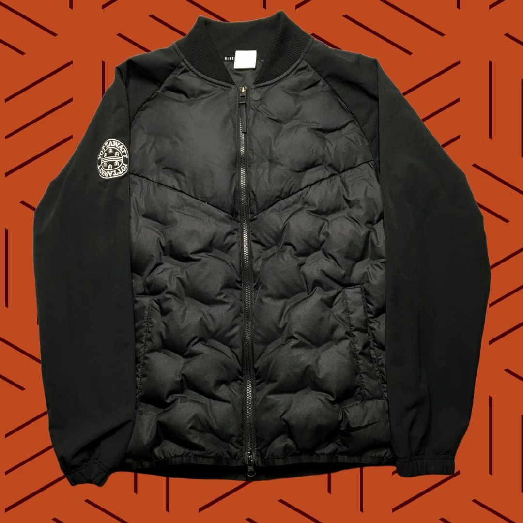Nike Nike Therma-FIT ADV Jacket Mens Small Black Golf Down Puffer Bomber DA2865-010 Size US S / EU 44-46 / 1 - 1 Thumbnail