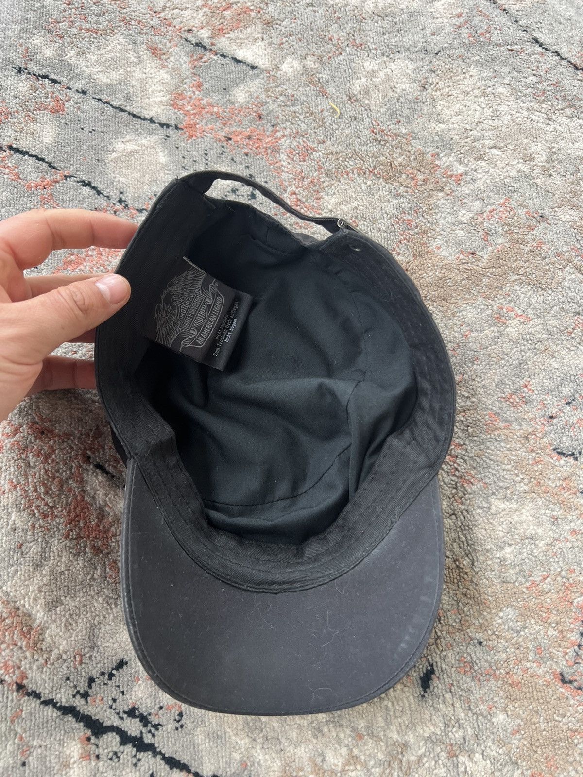 Vintage Vintage Harley Davidson H-D.M.C. Hat Size ONE SIZE - 3 Thumbnail