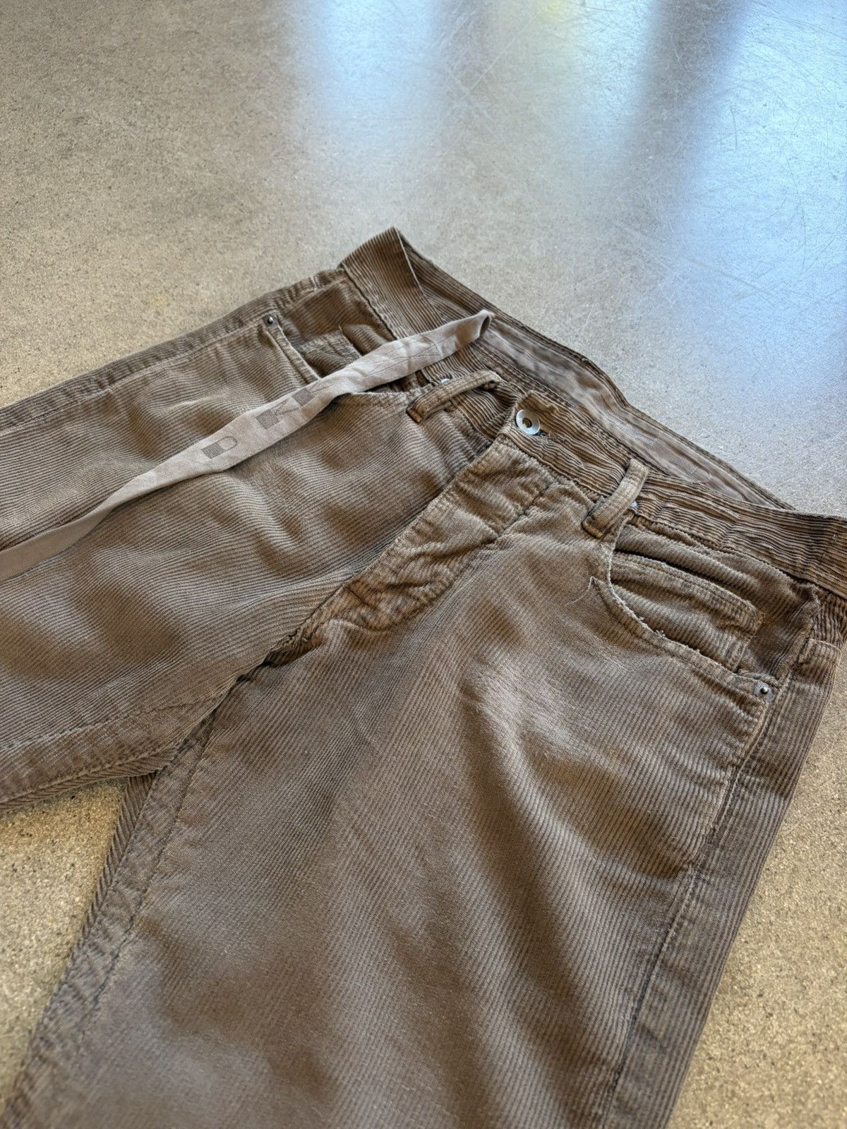 Rick Owens Rick Owens FW07 “Exploder” Dust Detroits Size US 30 / EU 46 - 2 Thumbnail