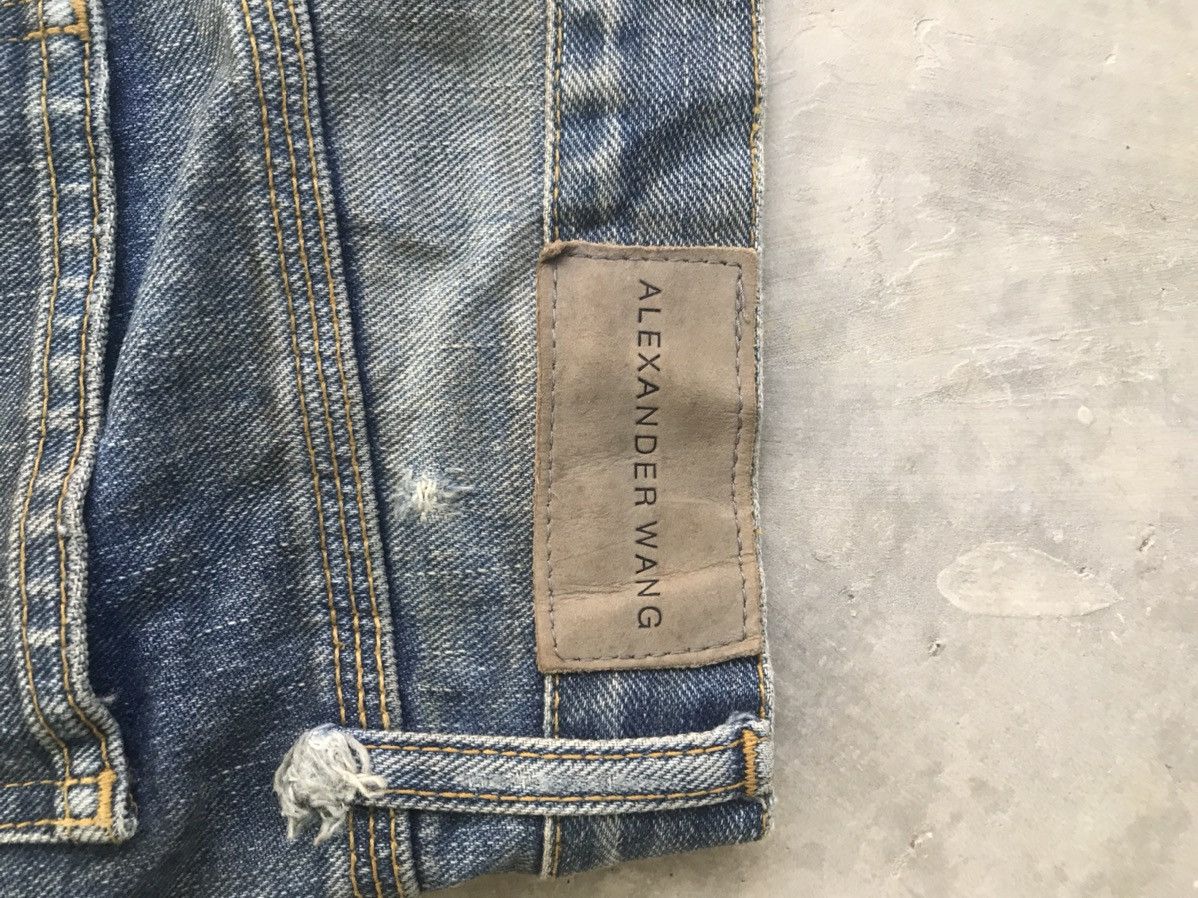 Alexander Wang × Designer Alexander wang distressed short vintage Size 33" - 9 Thumbnail