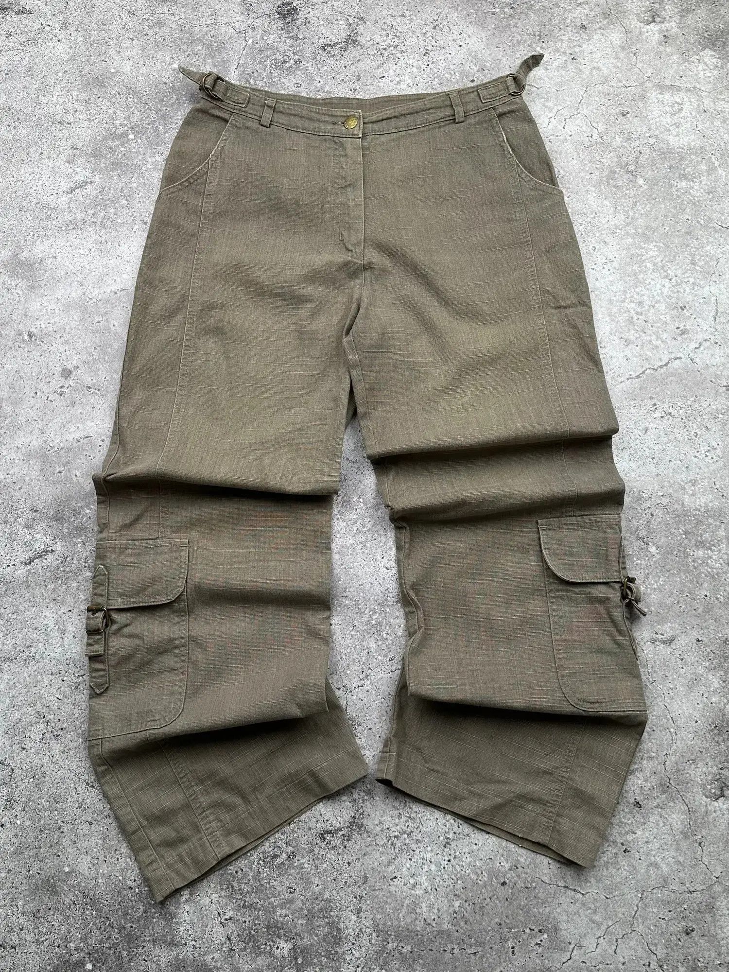 Jean × Streetwear Vintage Cargo Pants Baggy Jeans. 2000s